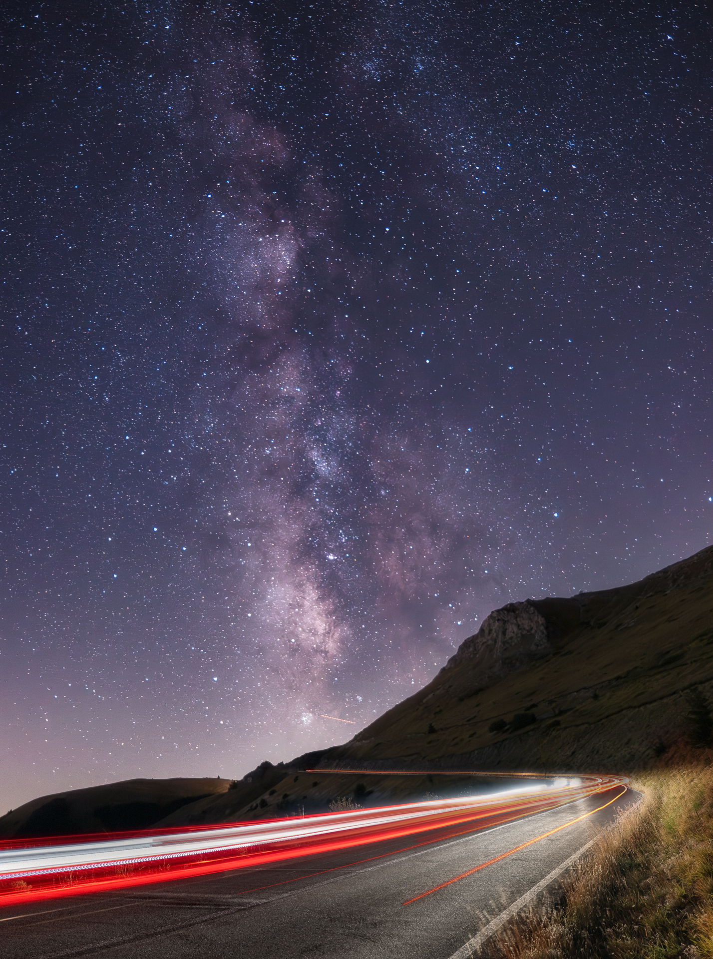 Forca di Presta mid-August night