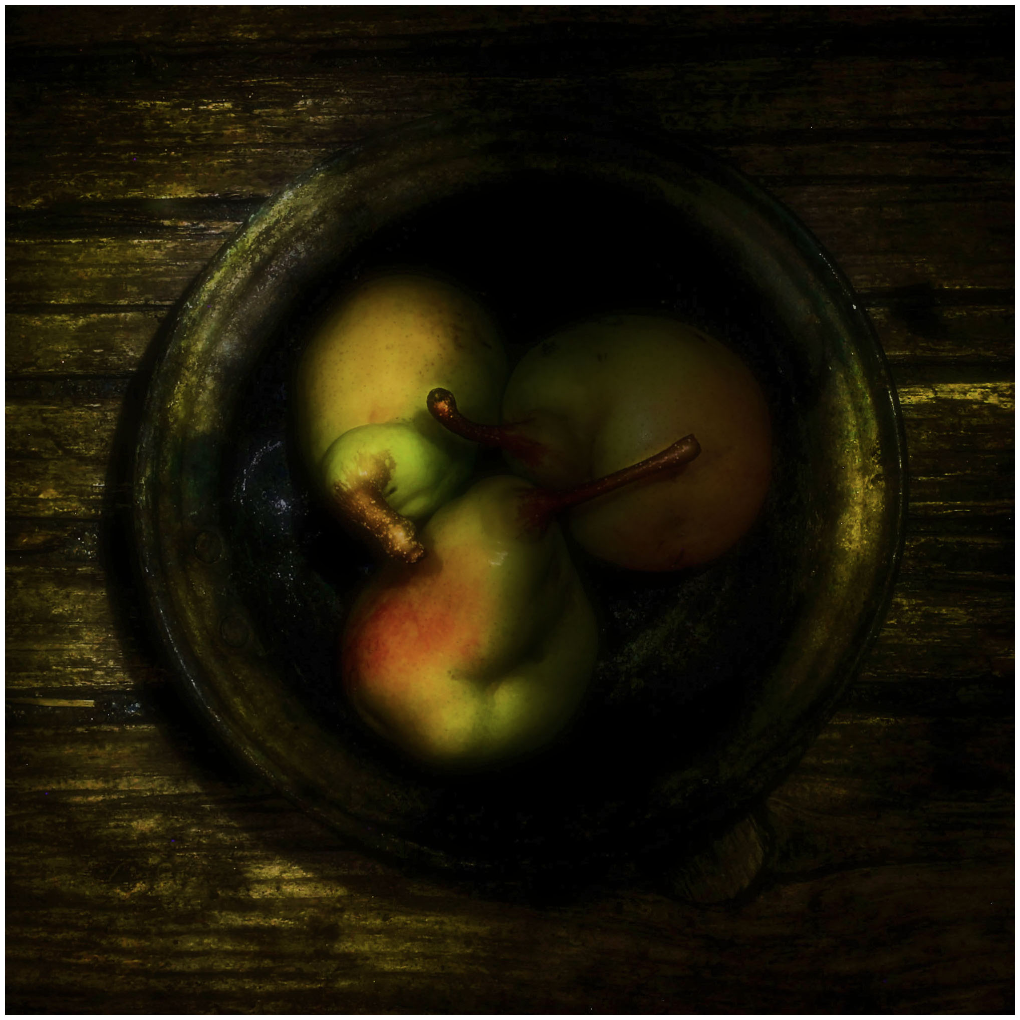 Light Painting Pears