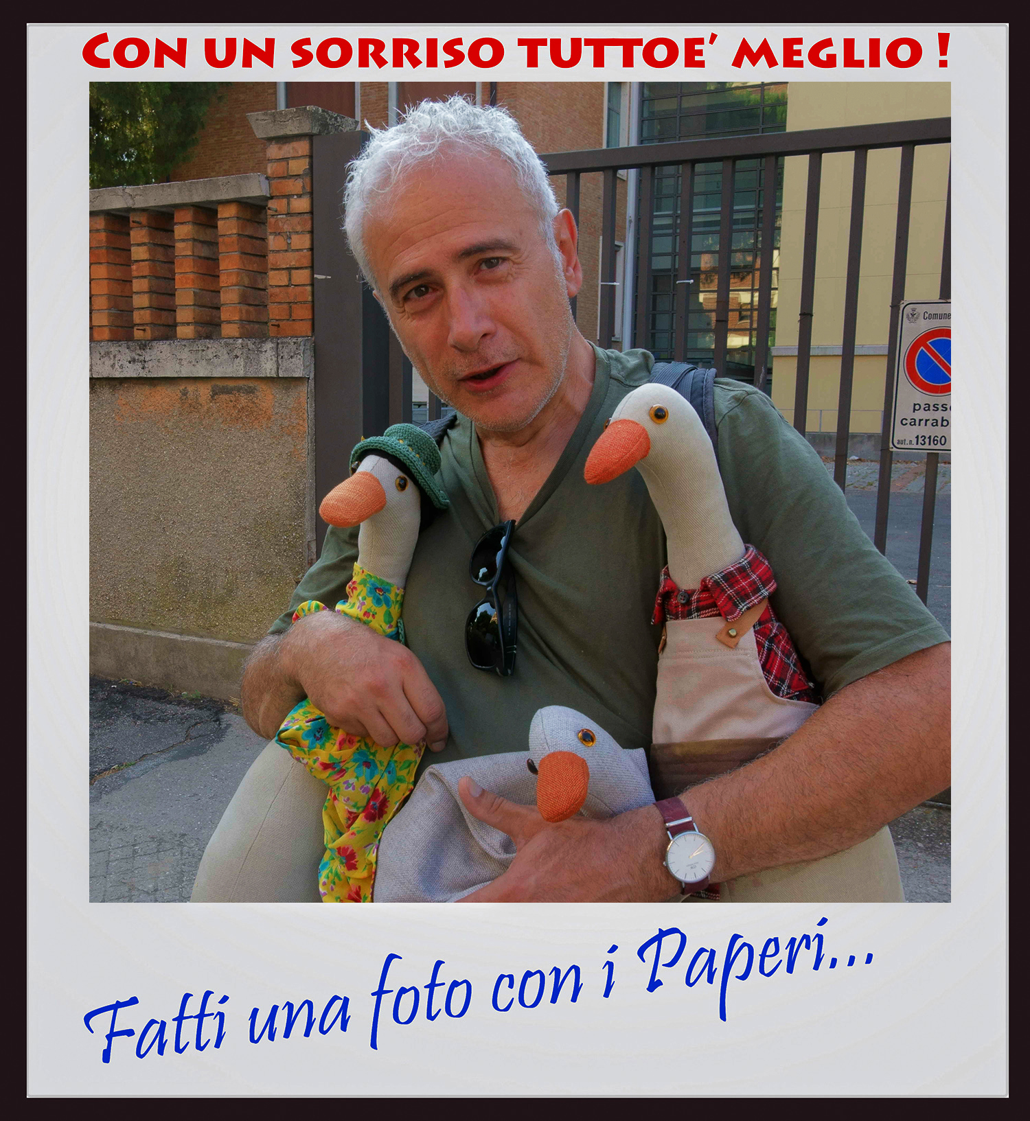 #fattiunafotoconipaperi (con Stefano)