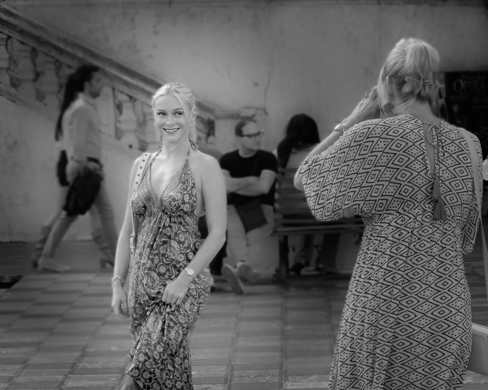 bellezza scandinava ma, la mamma  non scherza!