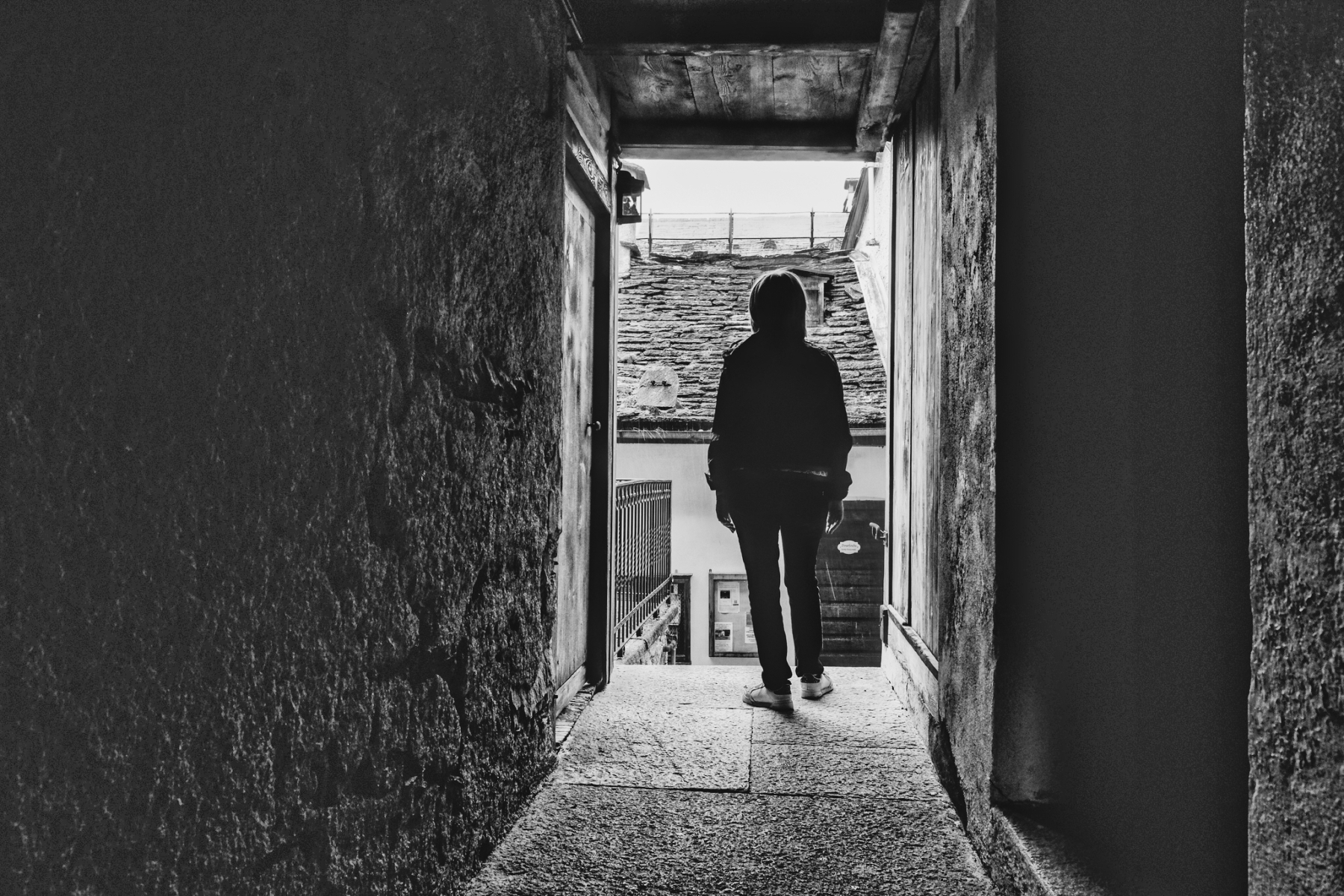 Guardando la pioggia