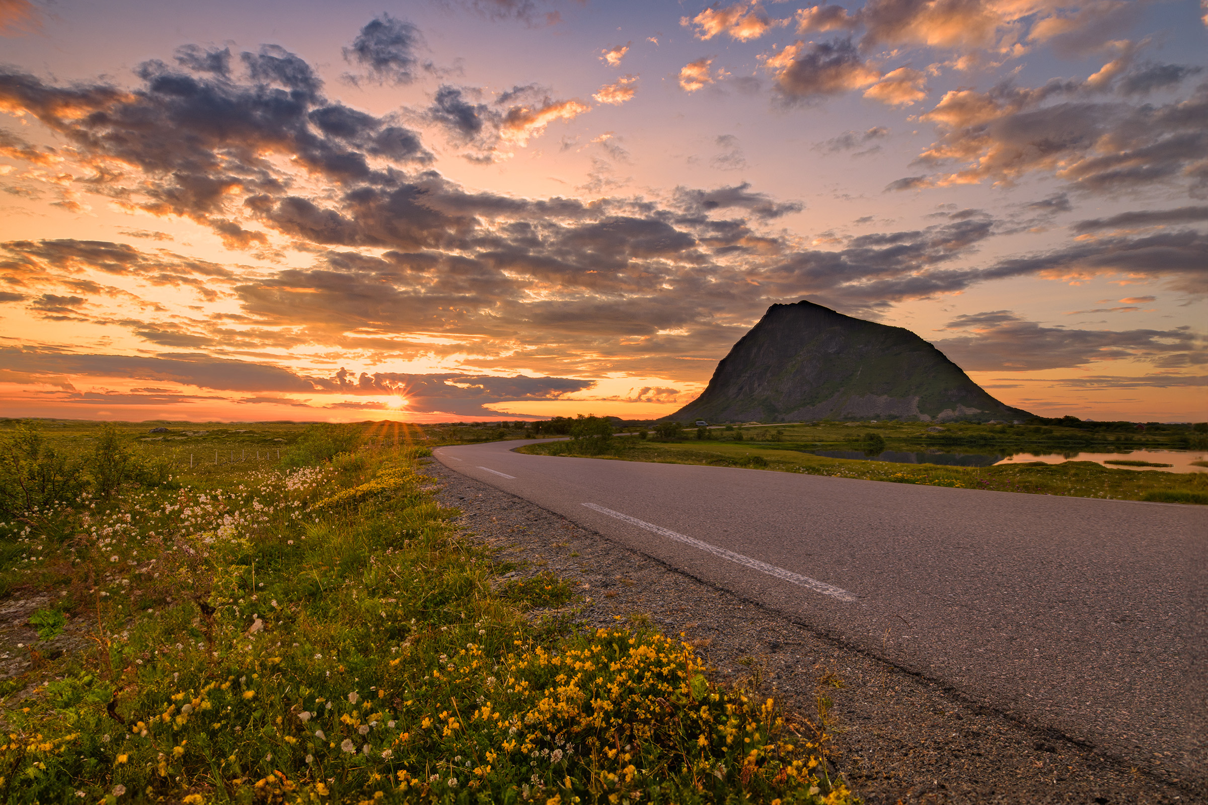 Magic of the sun that does not set!