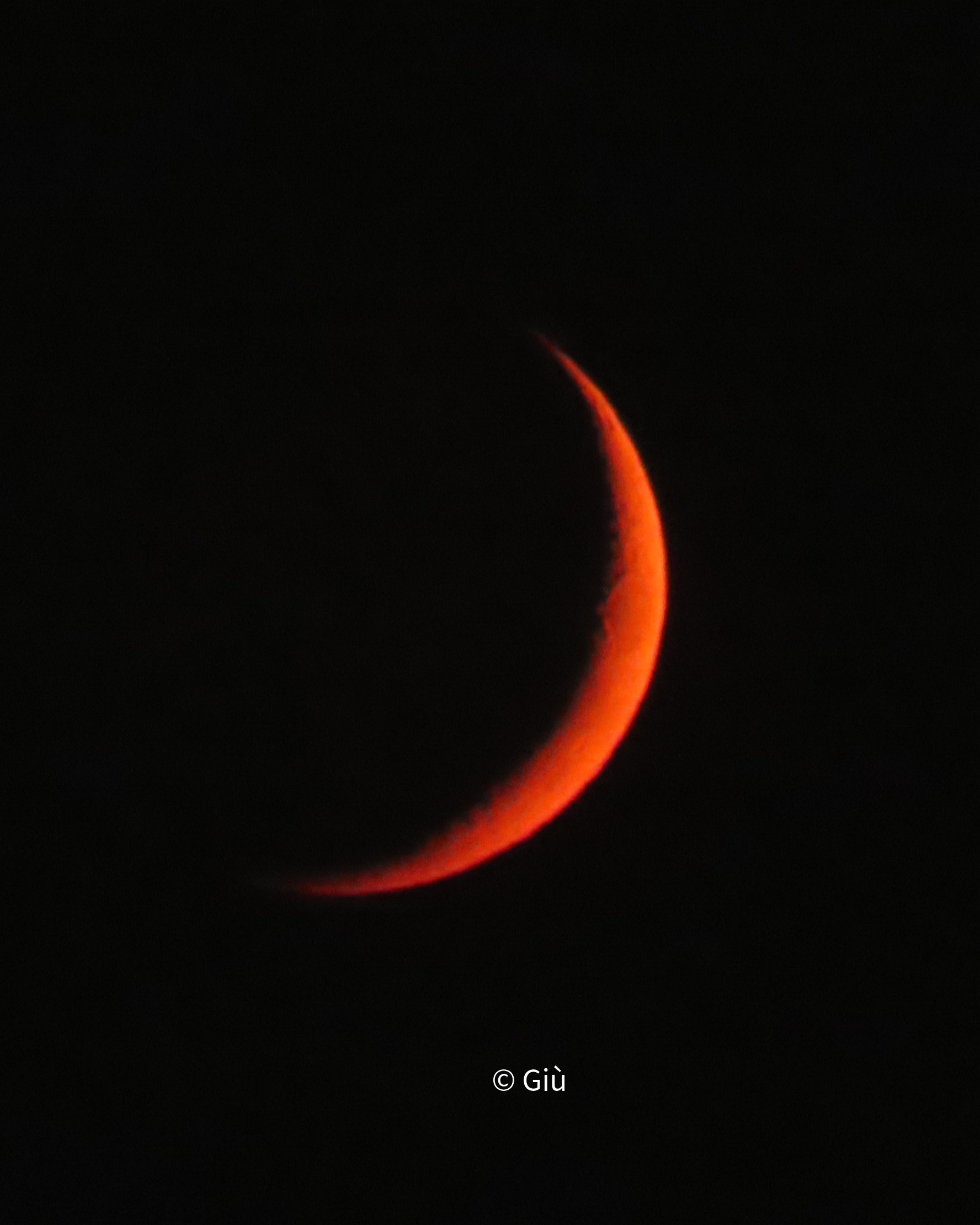 Last night's moon