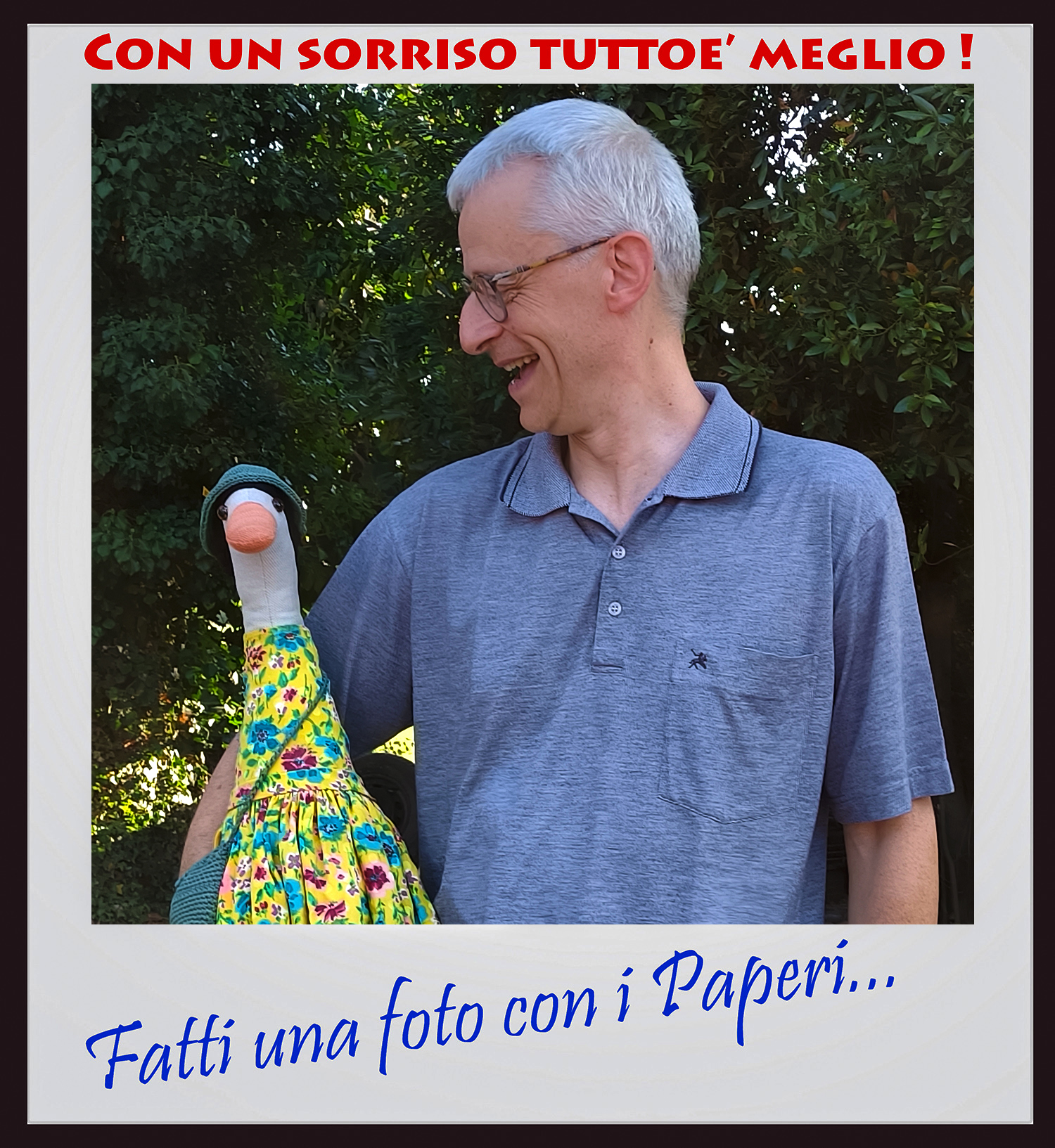 #fattiunafotoconipaperi (con don Davide)