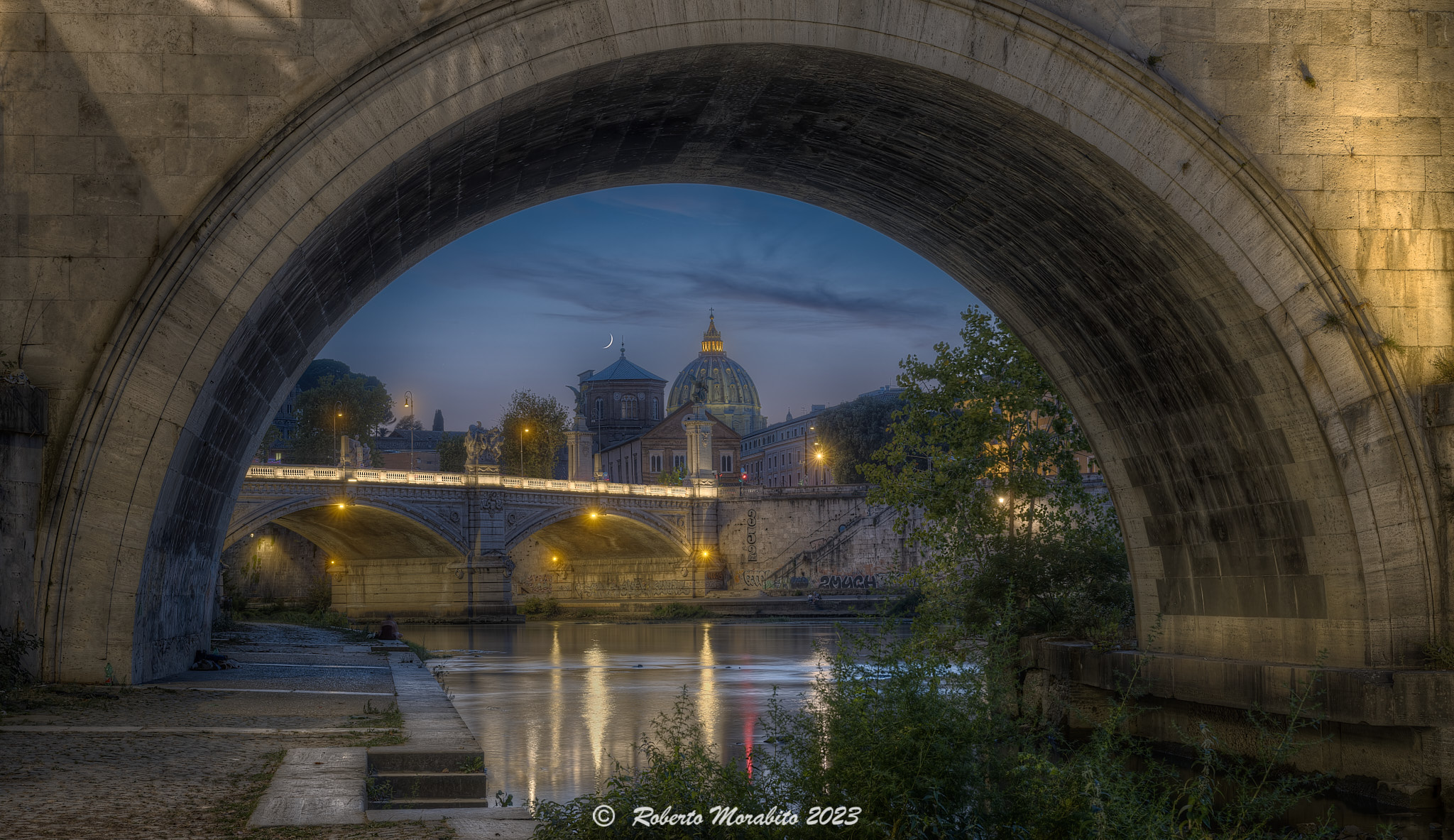 Rome, point of view on the Dome