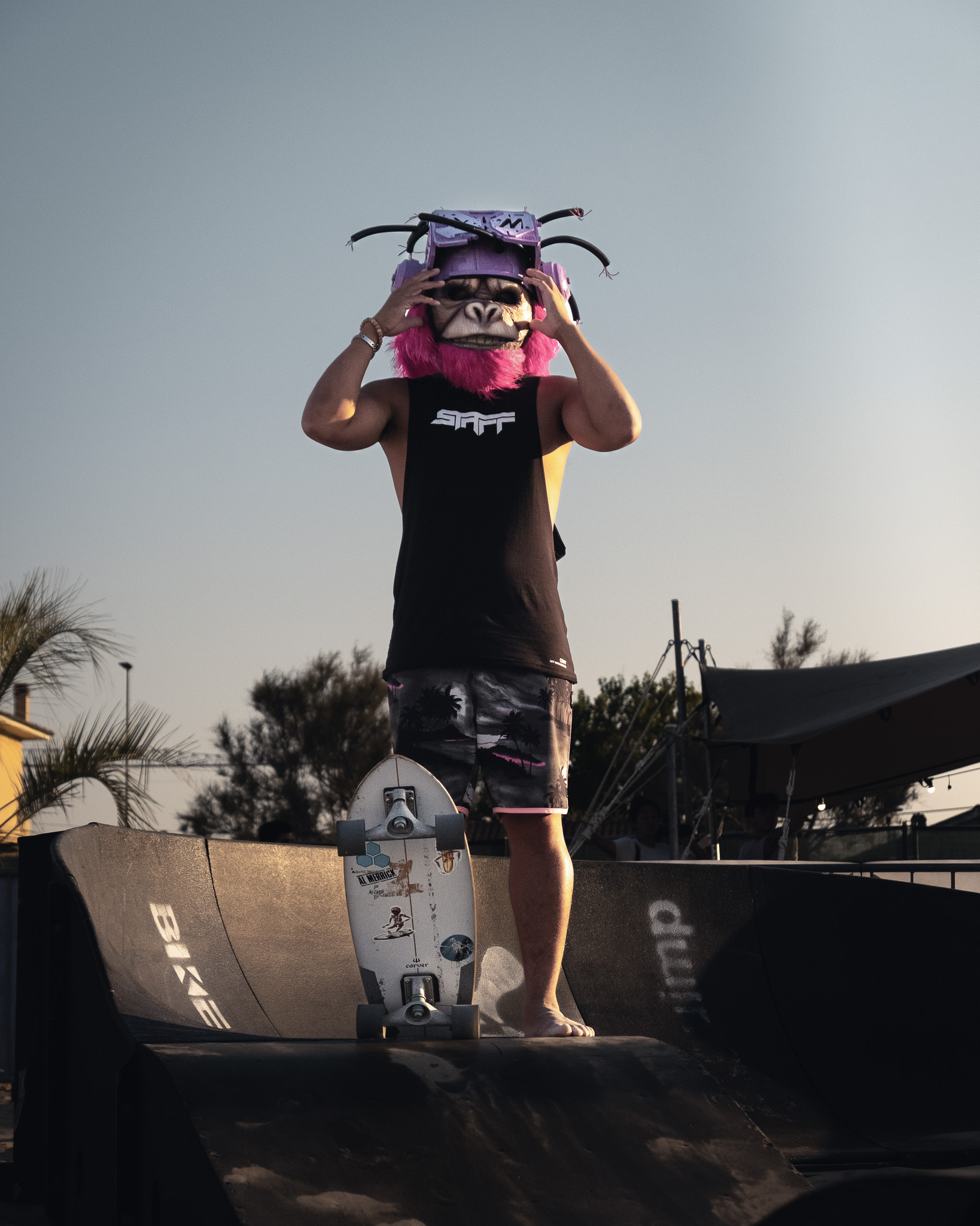 The monkey skater