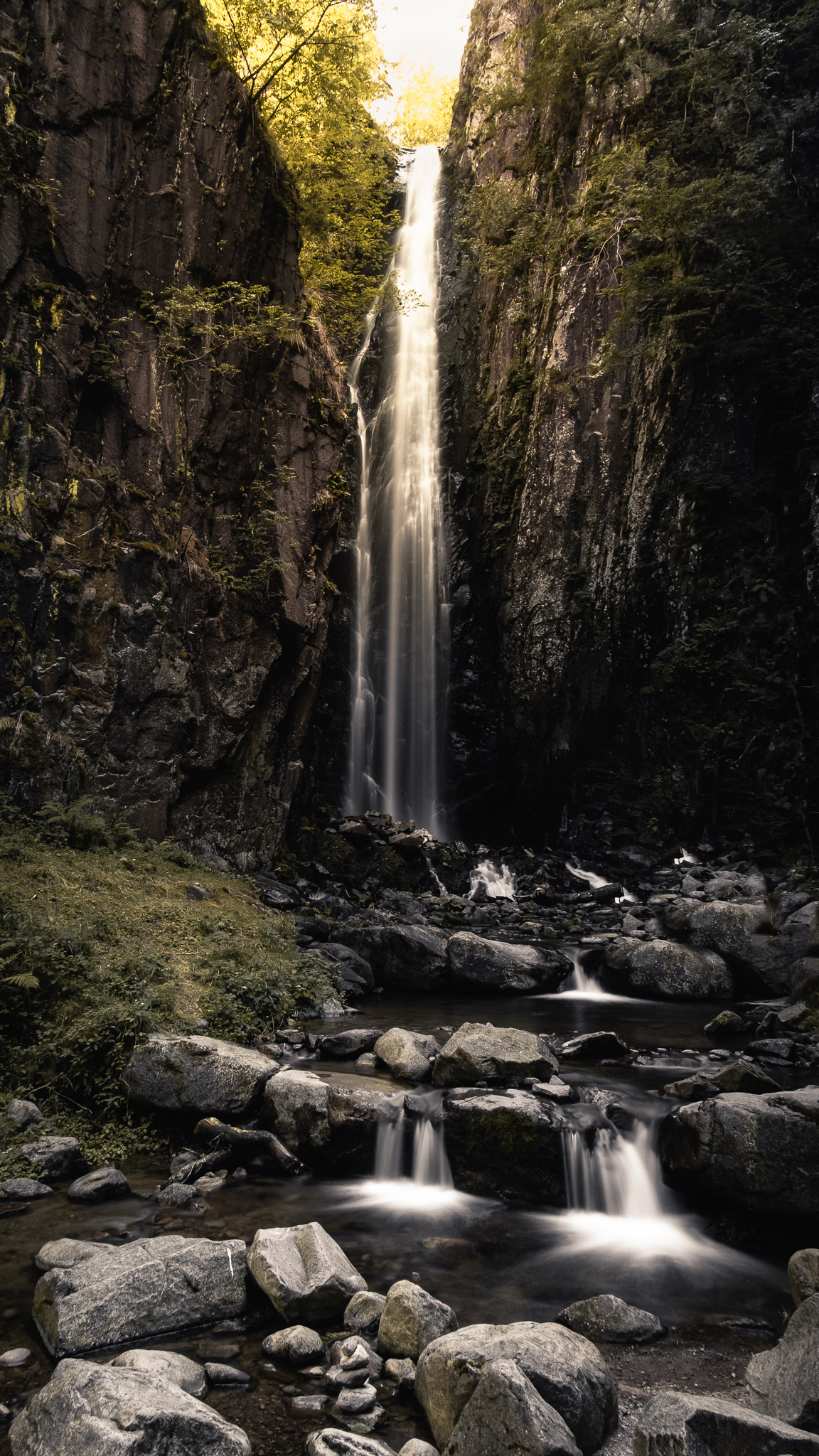 The wolf's waterfall