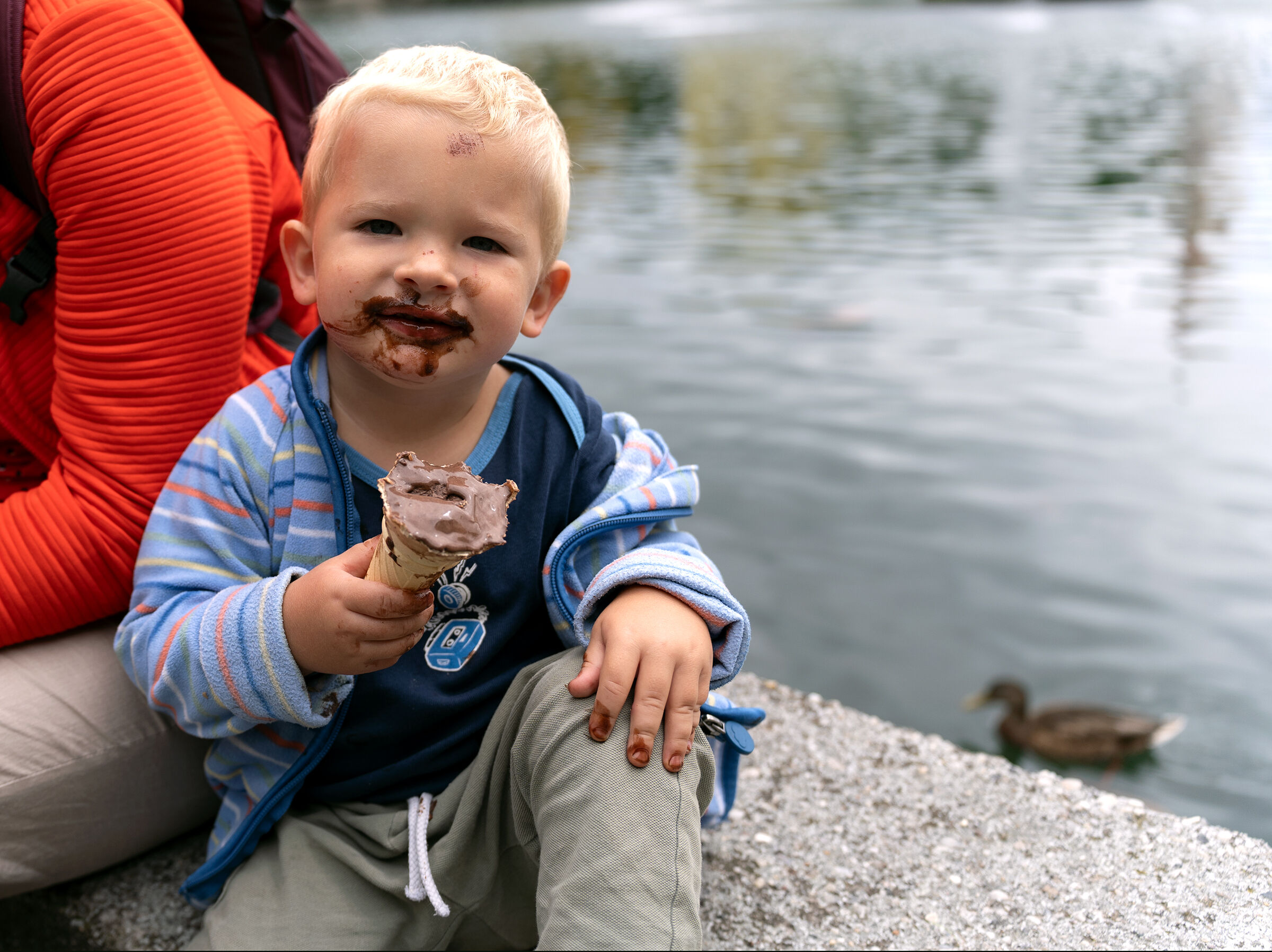 Losing your head for ice cream...