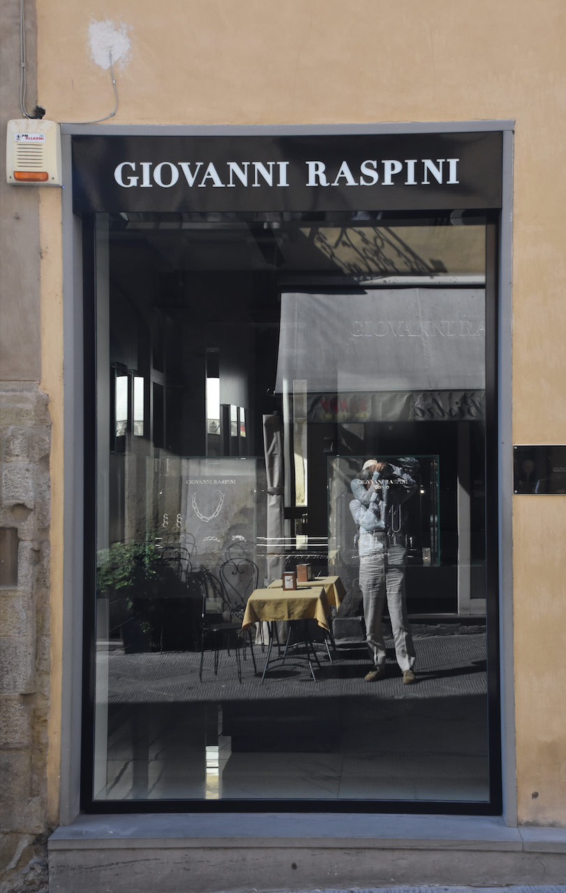 Autoscatto ad Arezzo