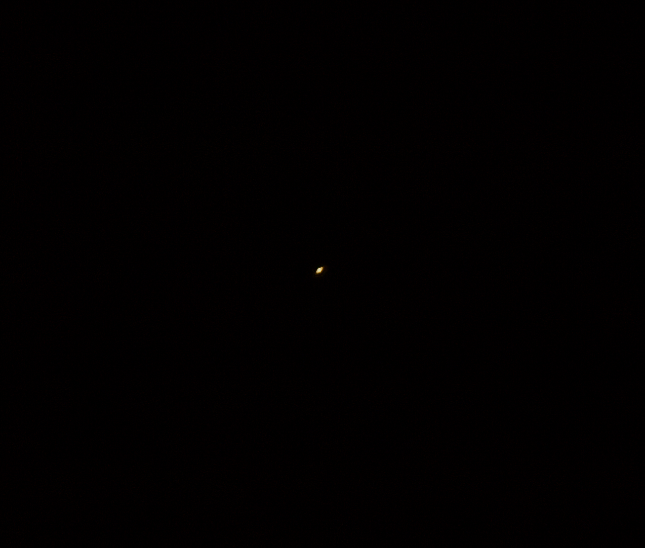 Saturno: scatto singolo