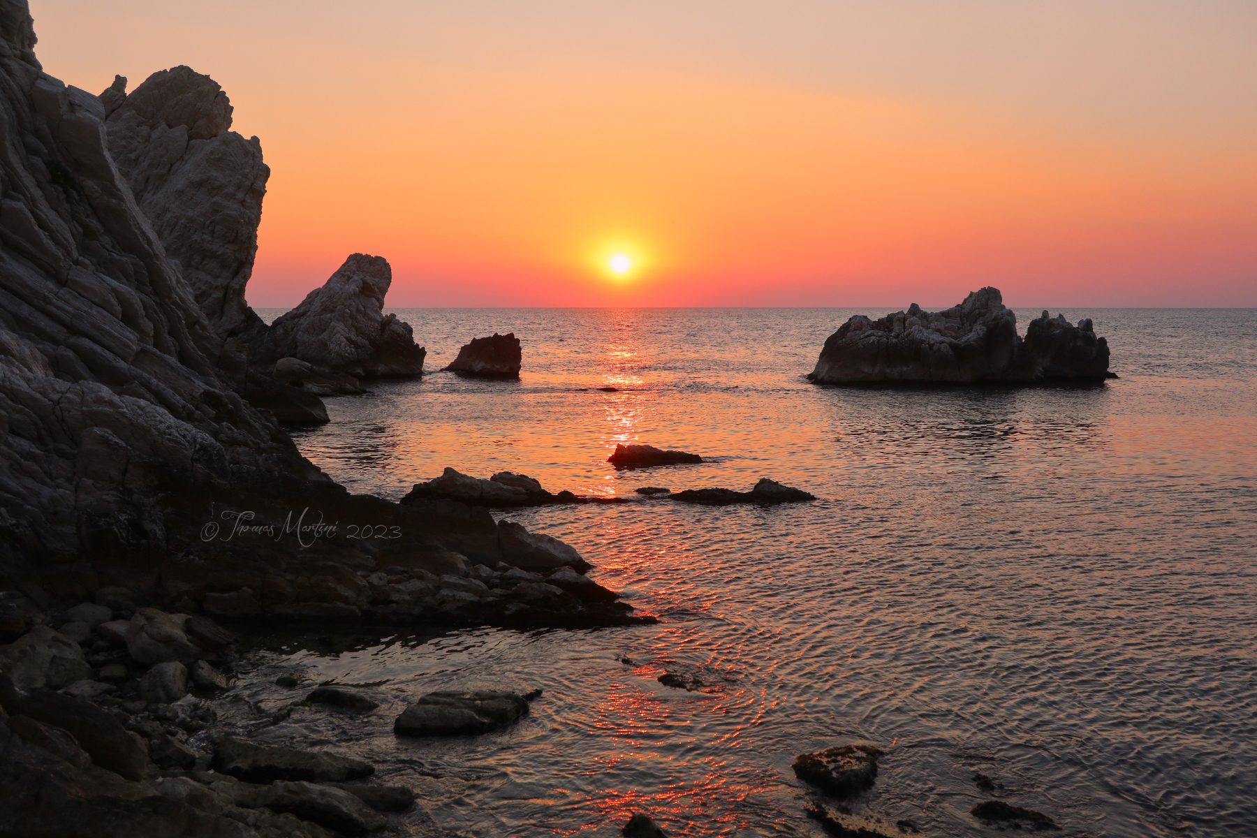 Sunrise on the beach