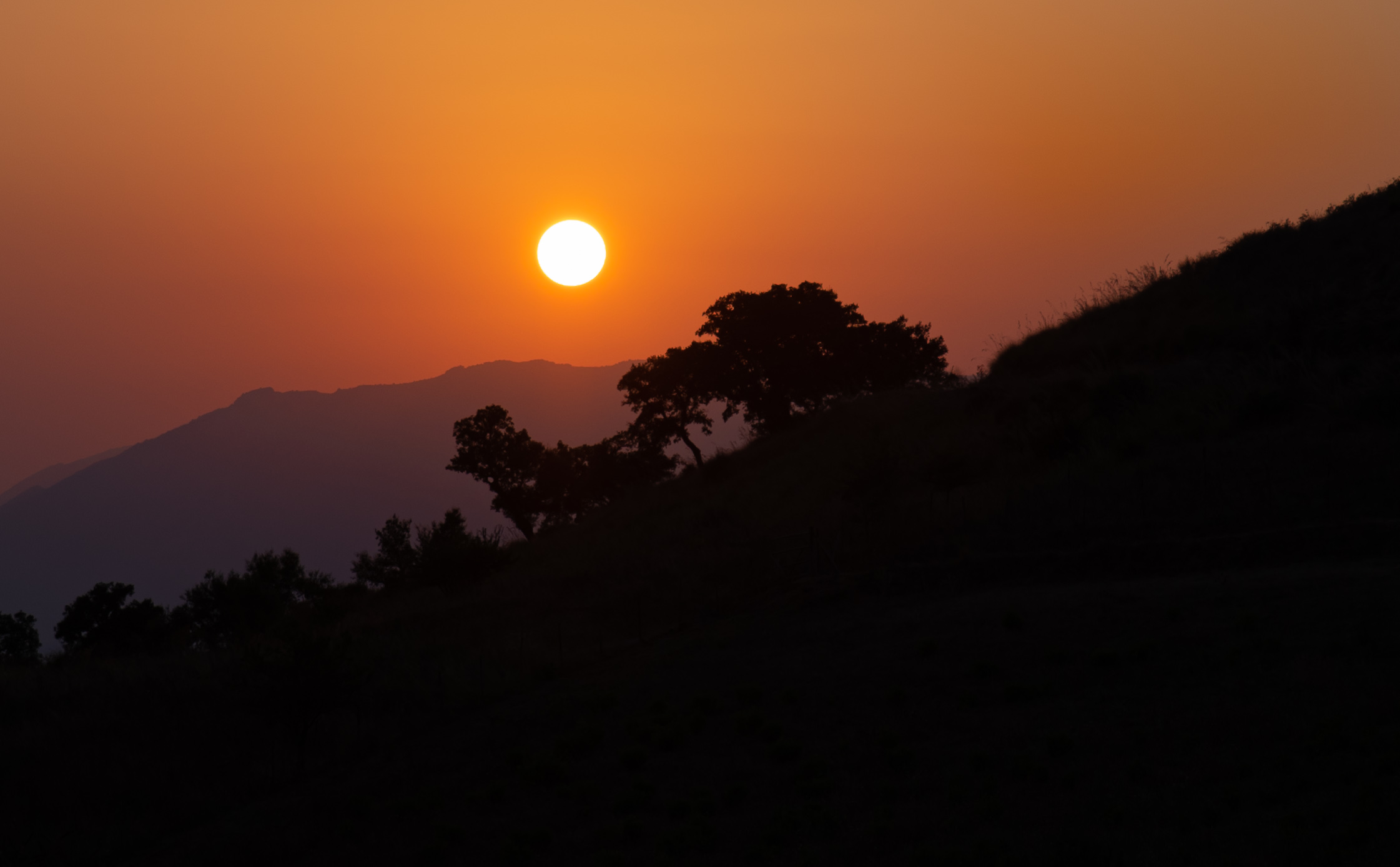 Tramonto a Collesano