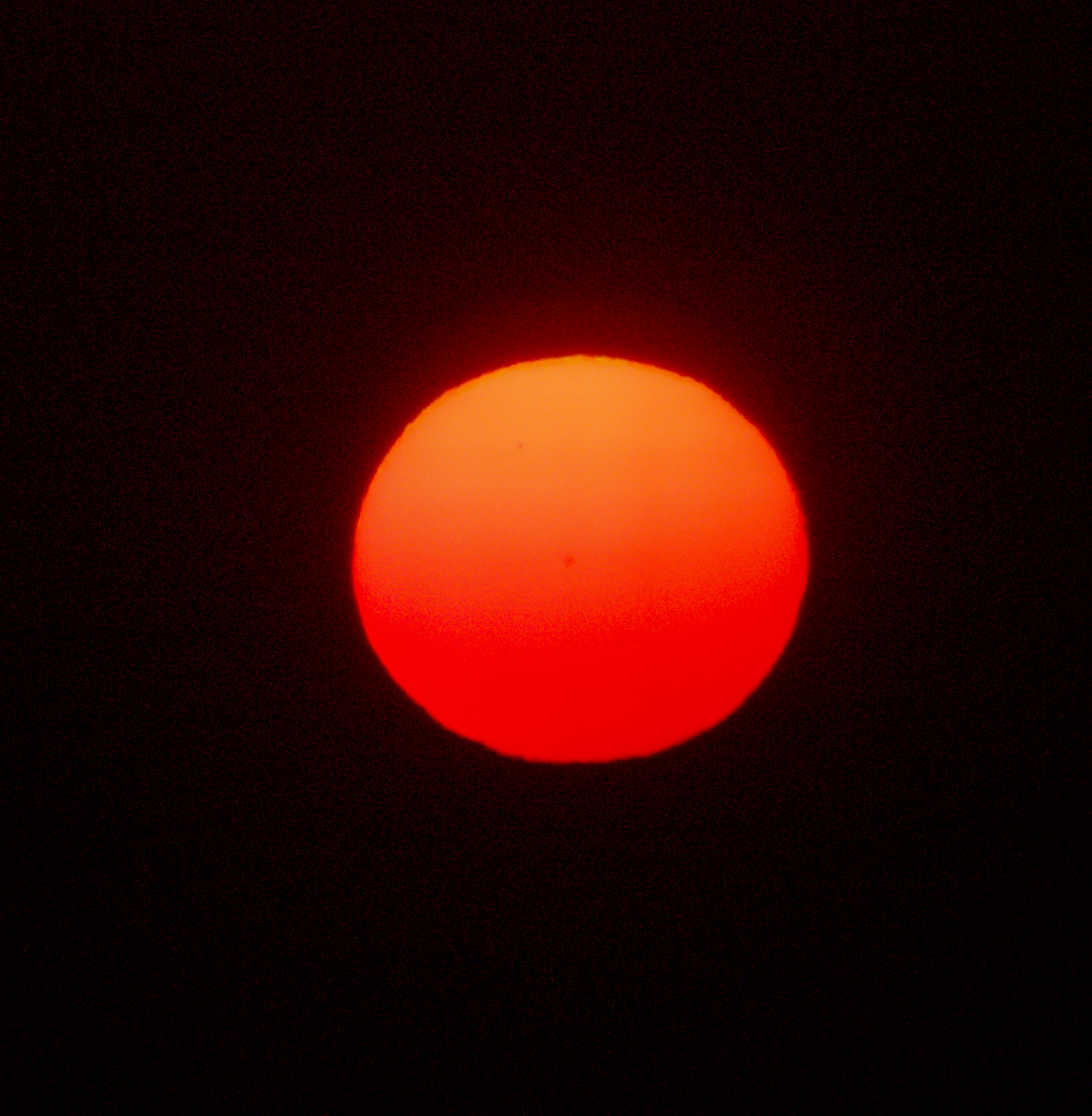 Sole: primo tentativo