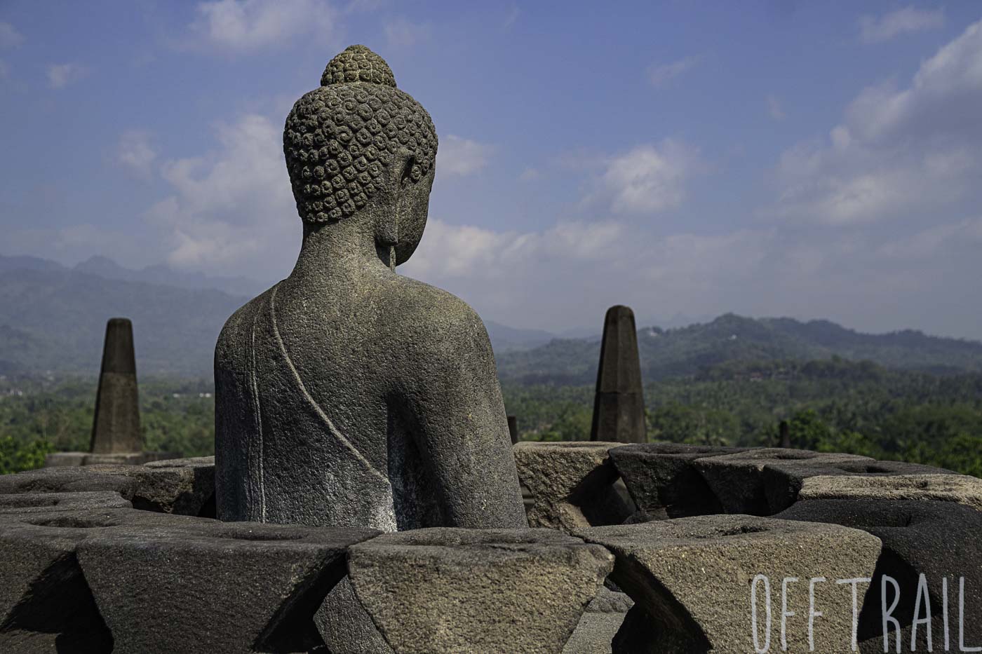 Buddha on Borobudur Temple