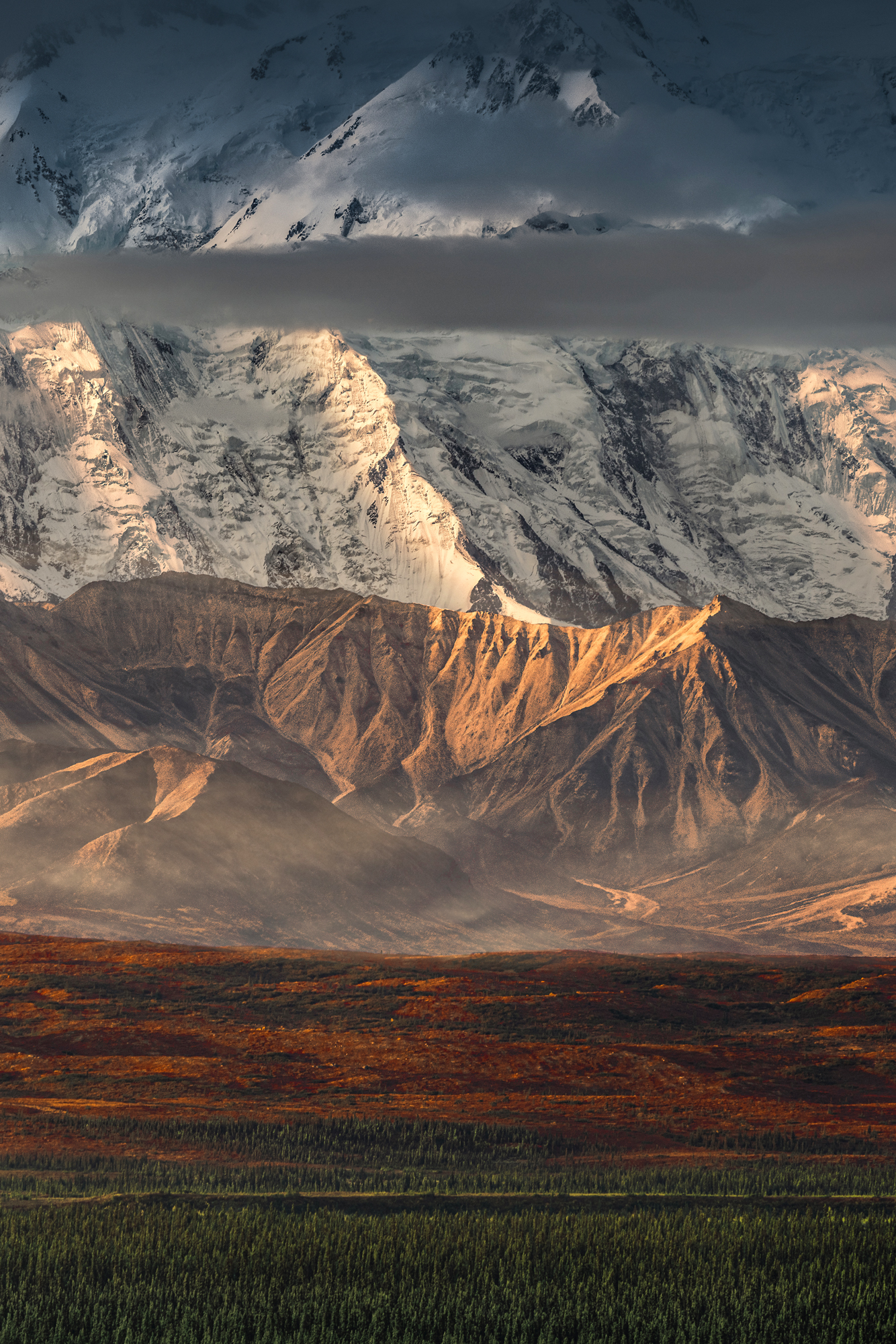 Denali, l'alba.