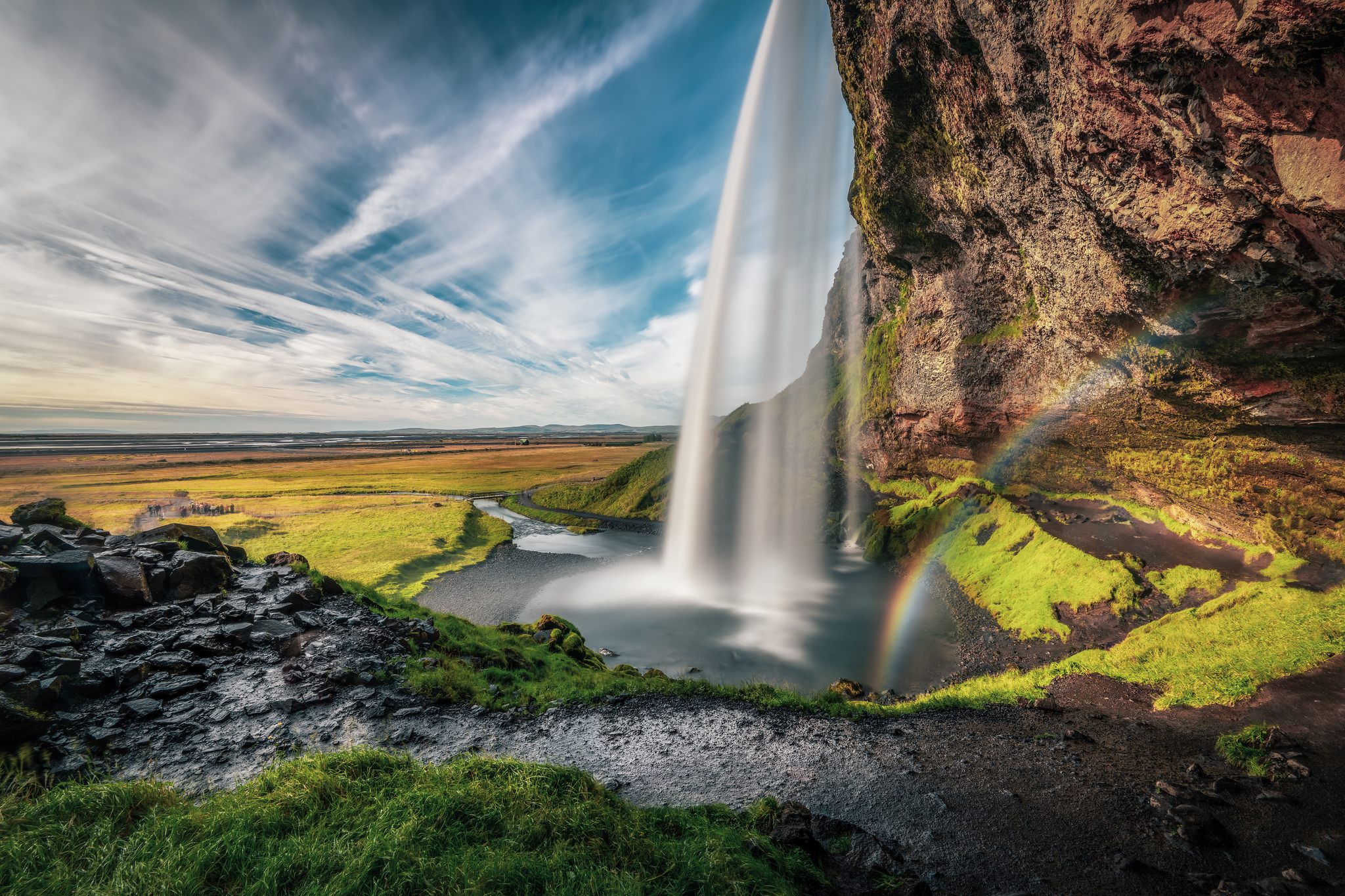 Sotto la cascata