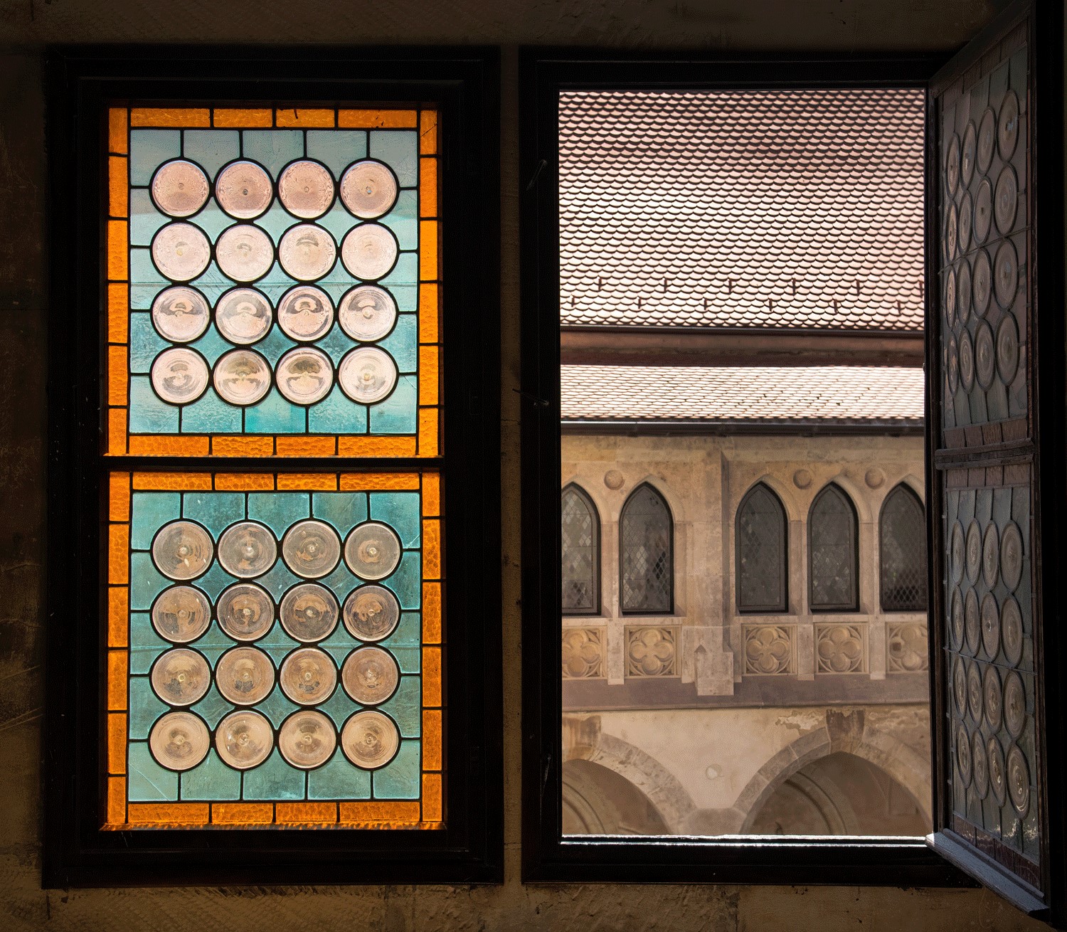 Corvino Castle - interior