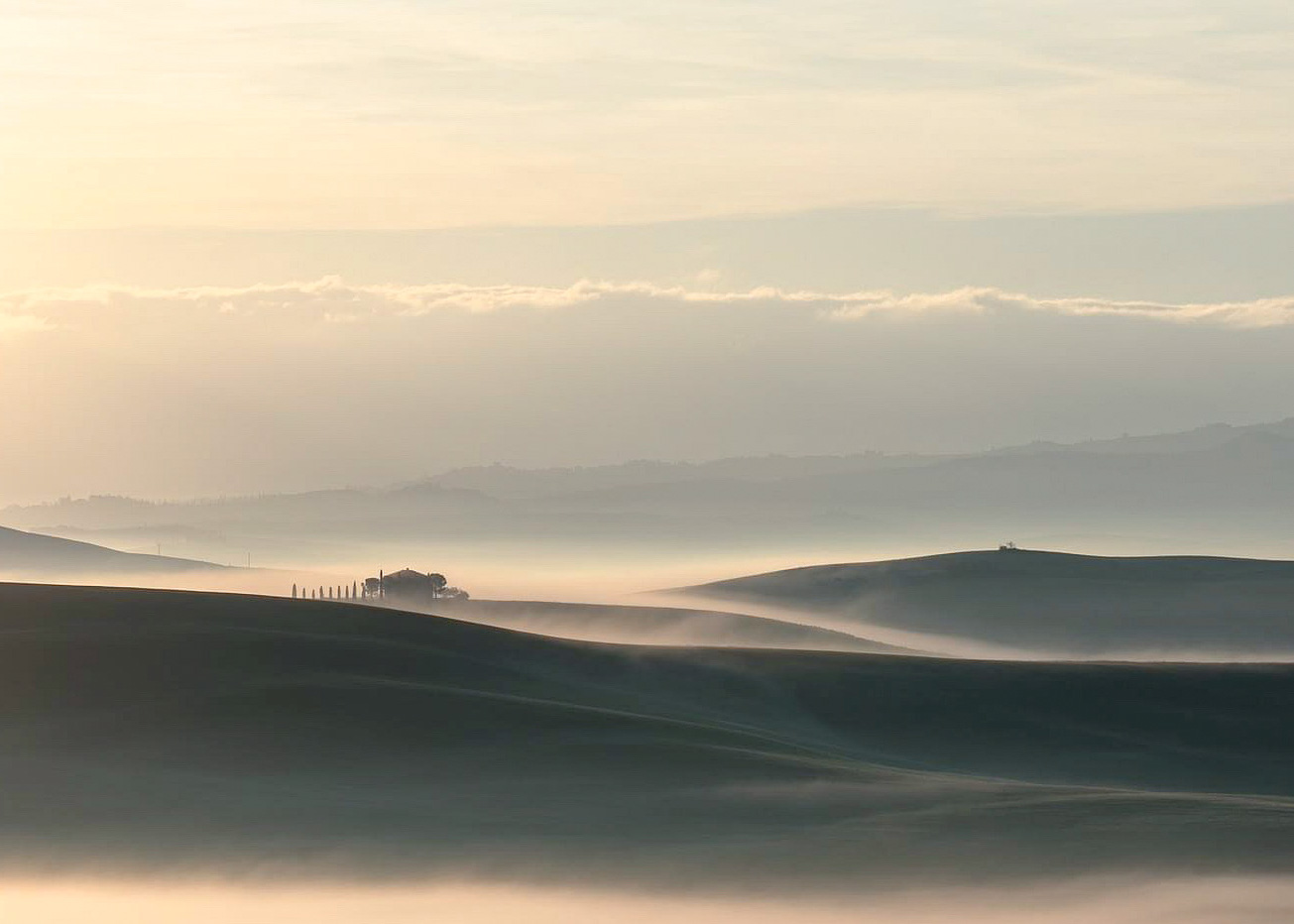 Christmas in Val d'Orcia