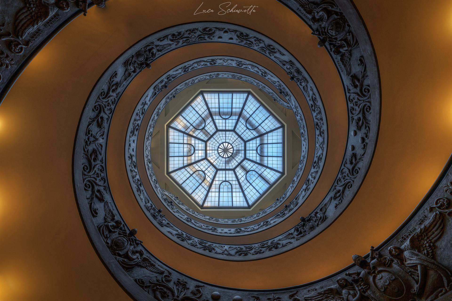 Vatican Museums - spiral staircase