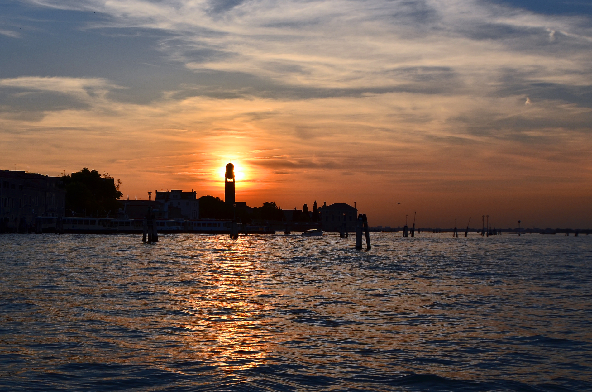 Tramonto sulla Laguna