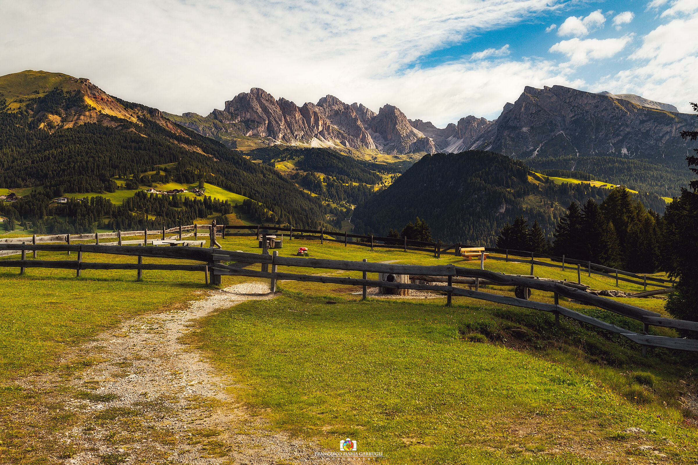 Odle from Monte Pana