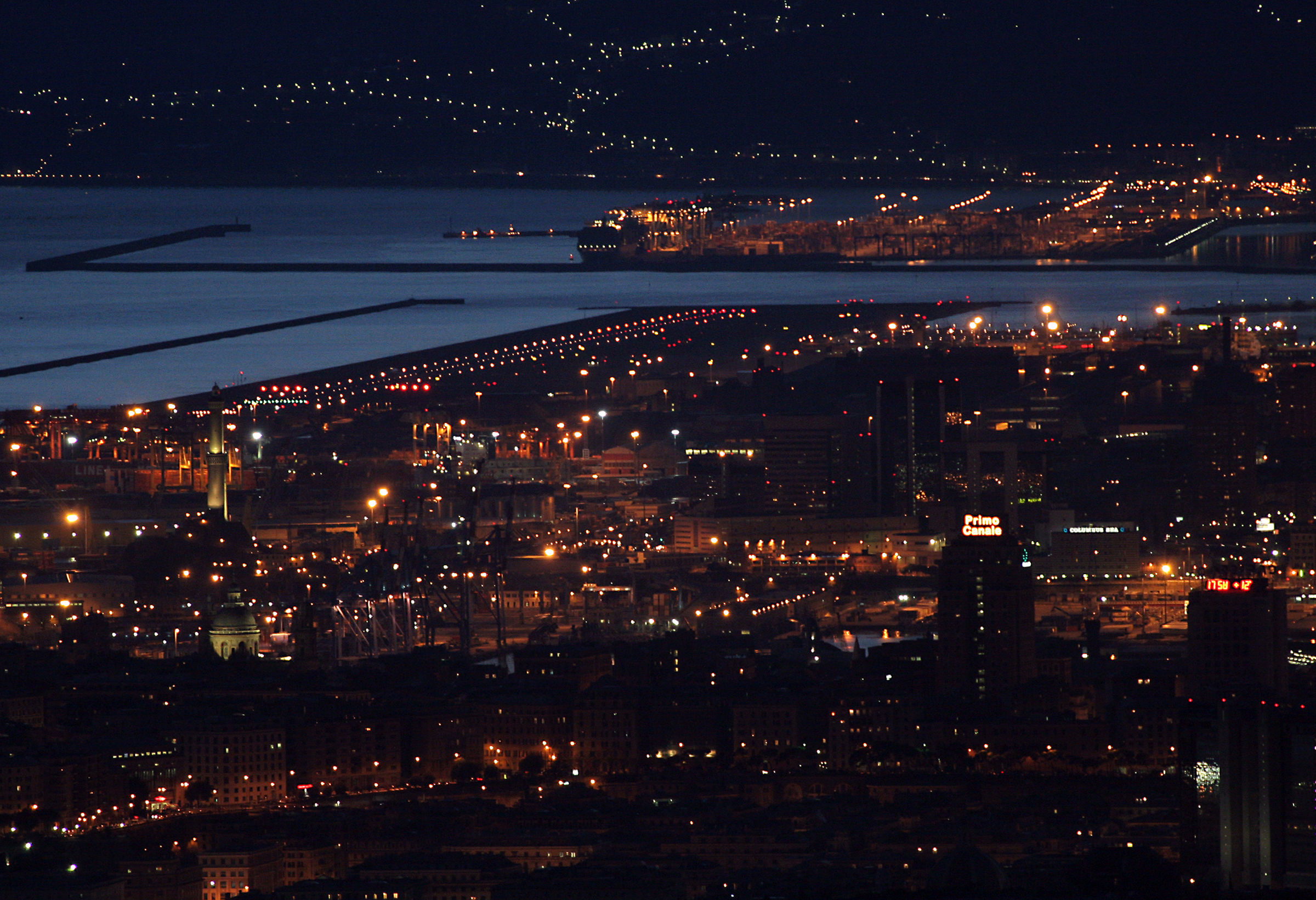 Genoa from Mount Moro