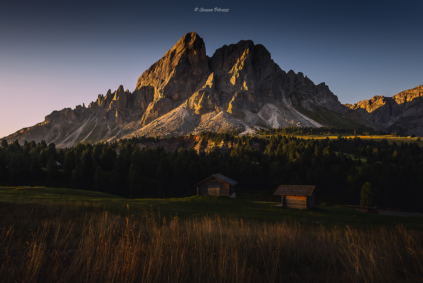 Sunrise at Passo delle Erbe