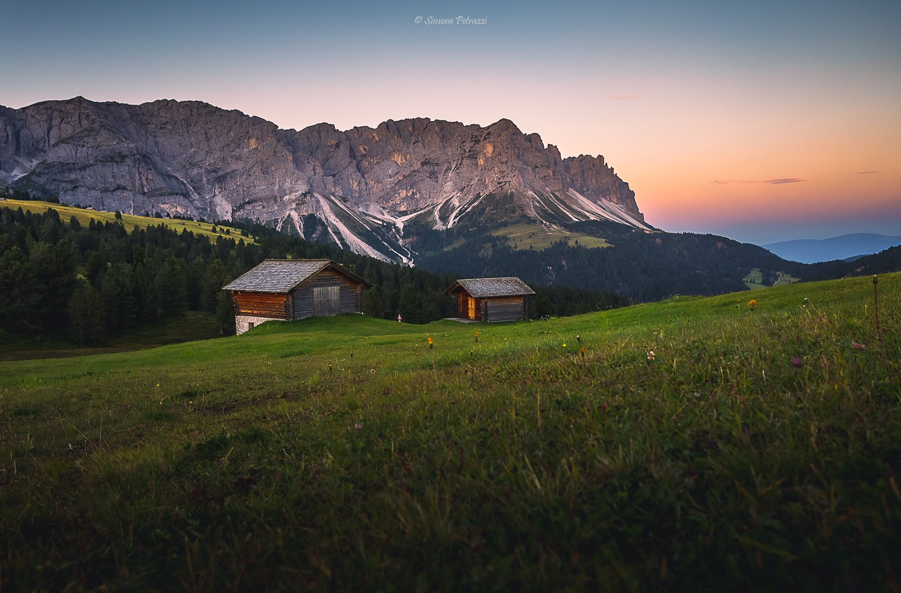 Sunrise at Passo delle Erbe