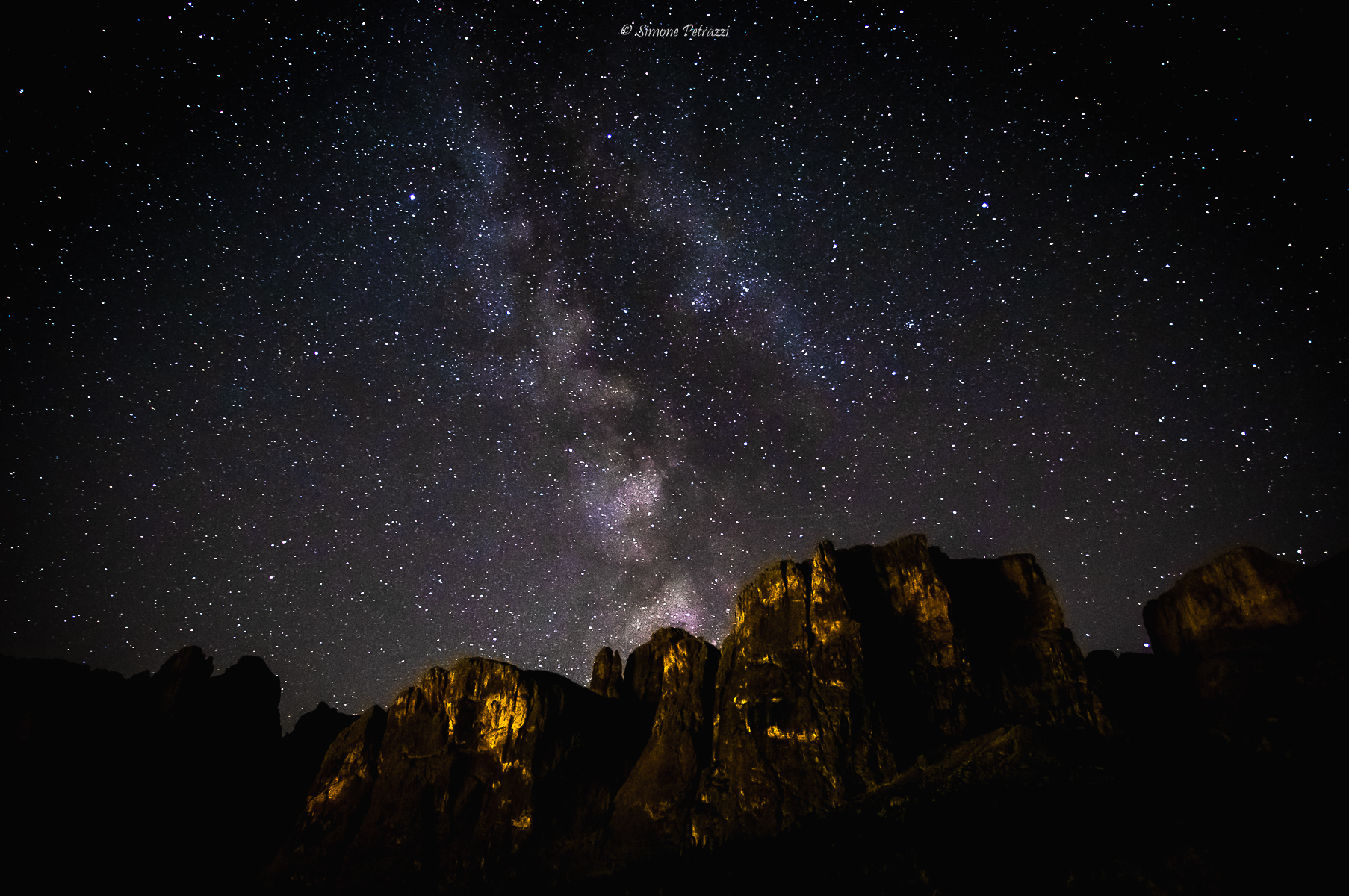 Milky Way on the Gardena Pass