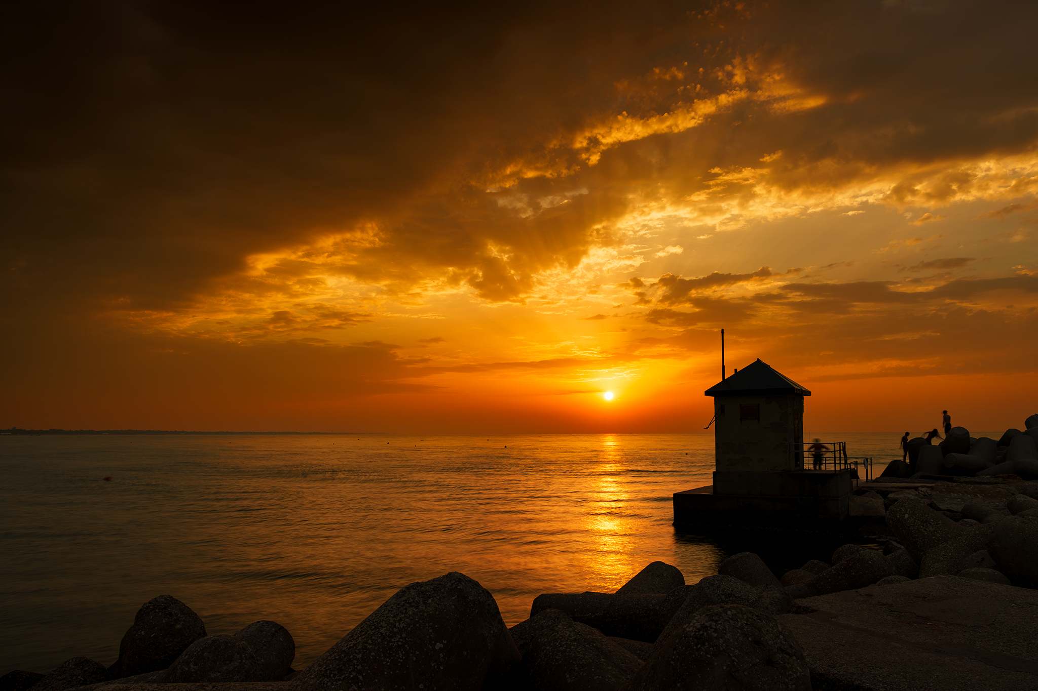 Alba a Punta Sabbioni