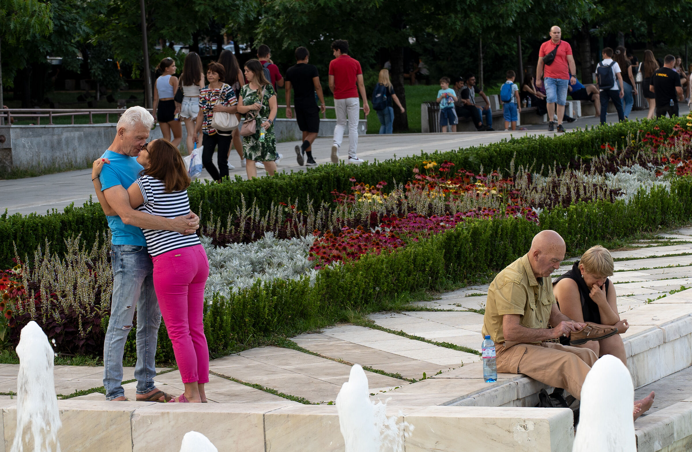 Fires extinguished and fires lit...