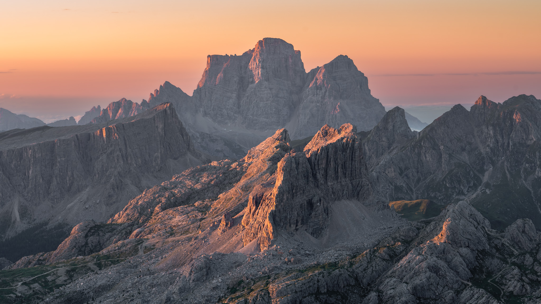 Delicatezza di un'alba