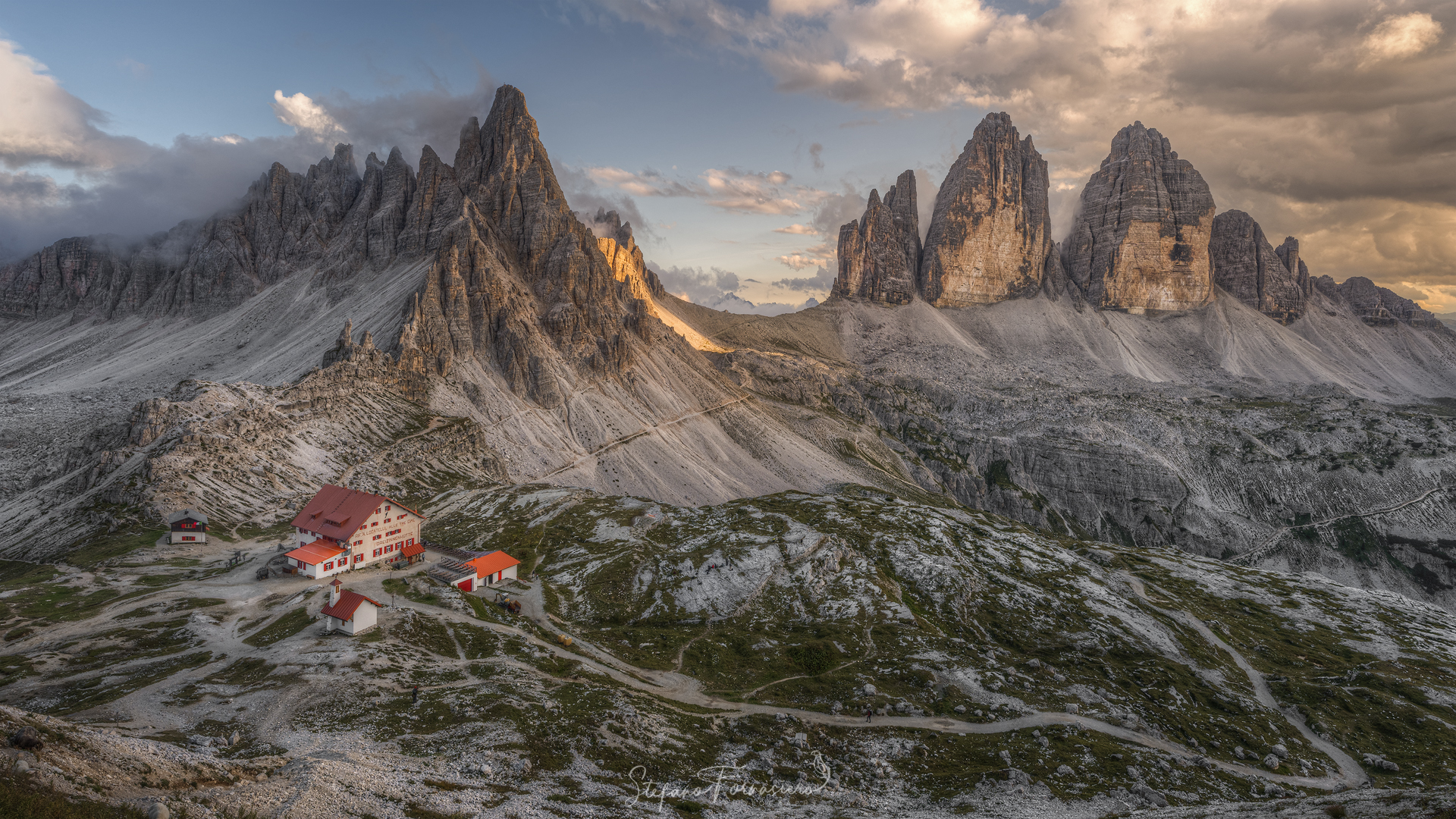 Rifugio Locatelli dall'Alto