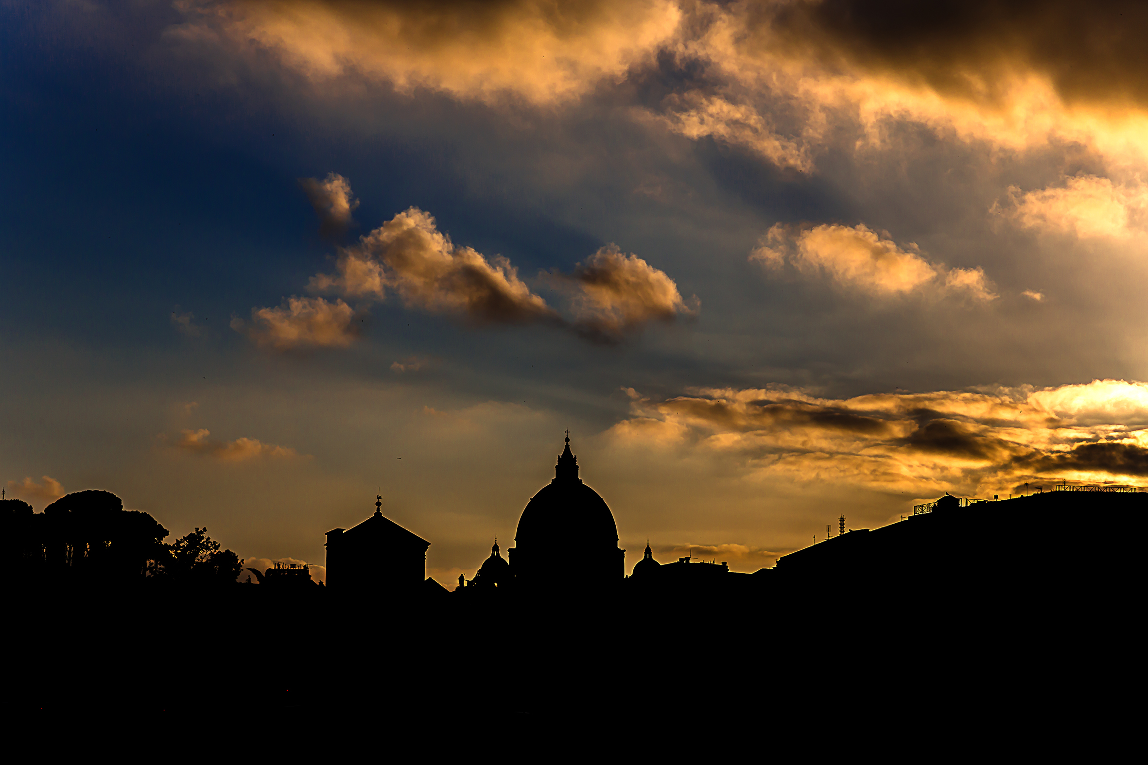 Rome, silhouette