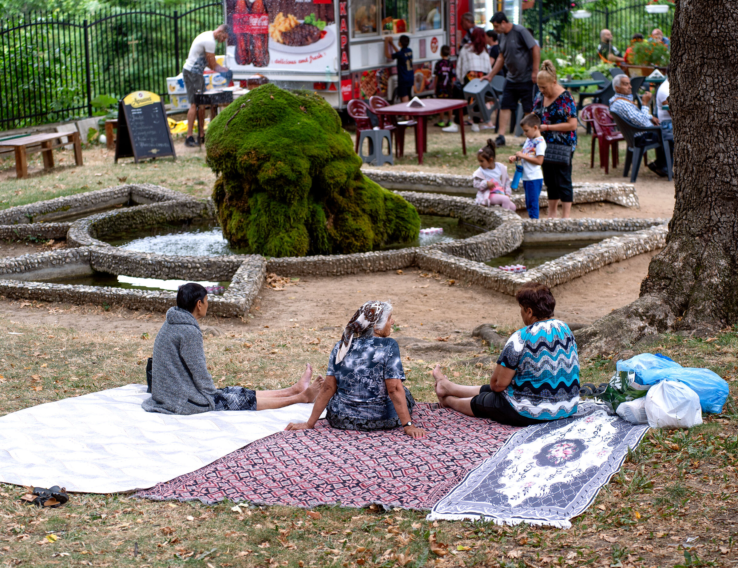 Breakfast on the grass
