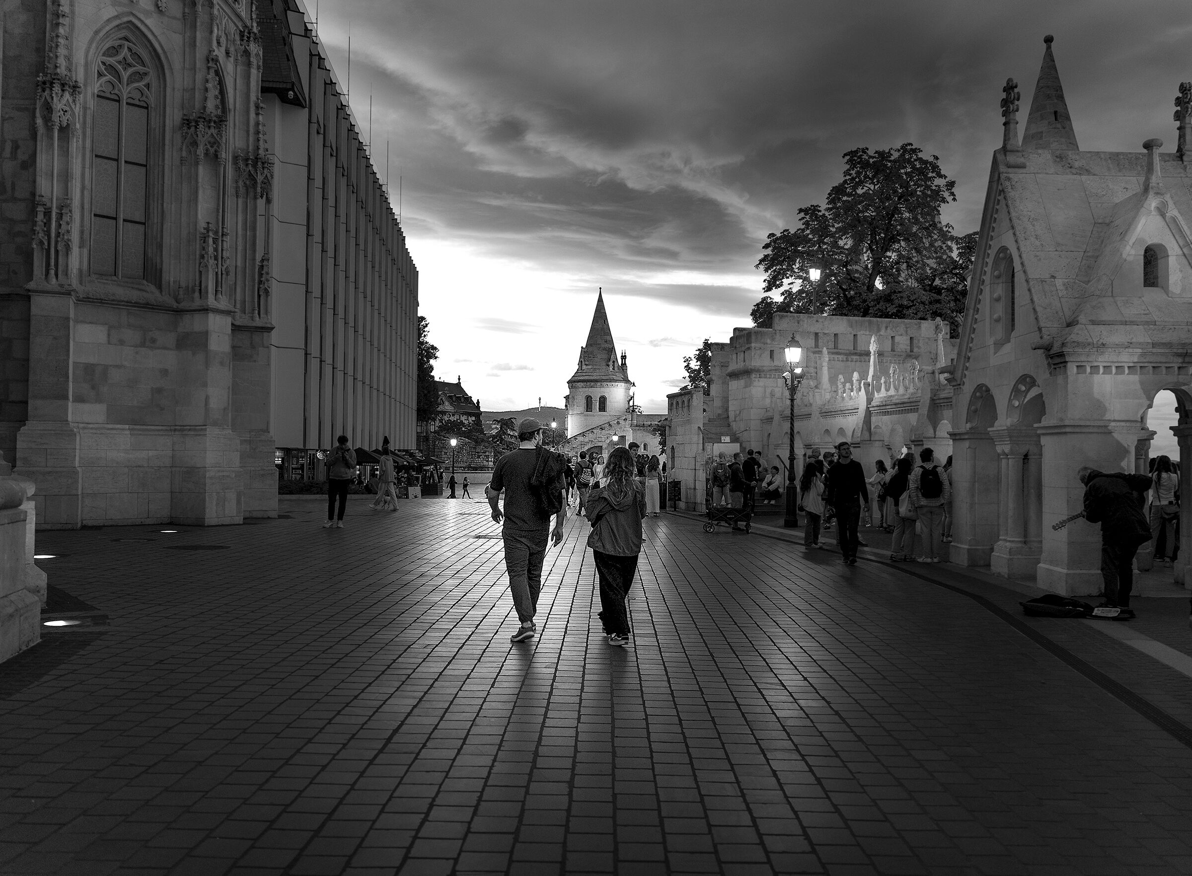 Walking in Buda (Budapest)