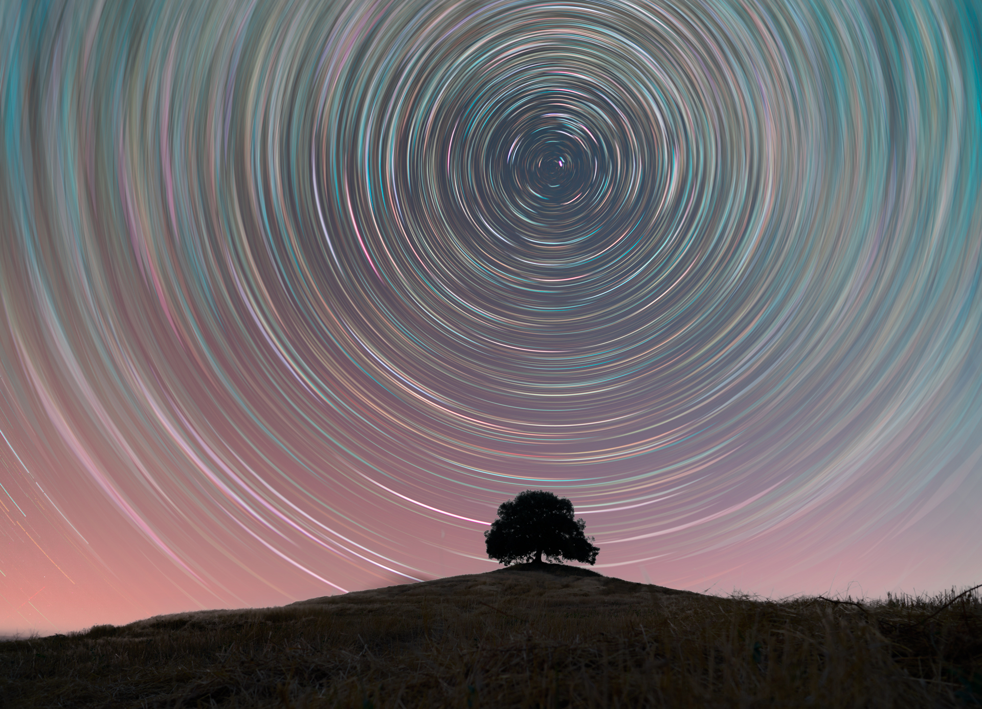 Star trails