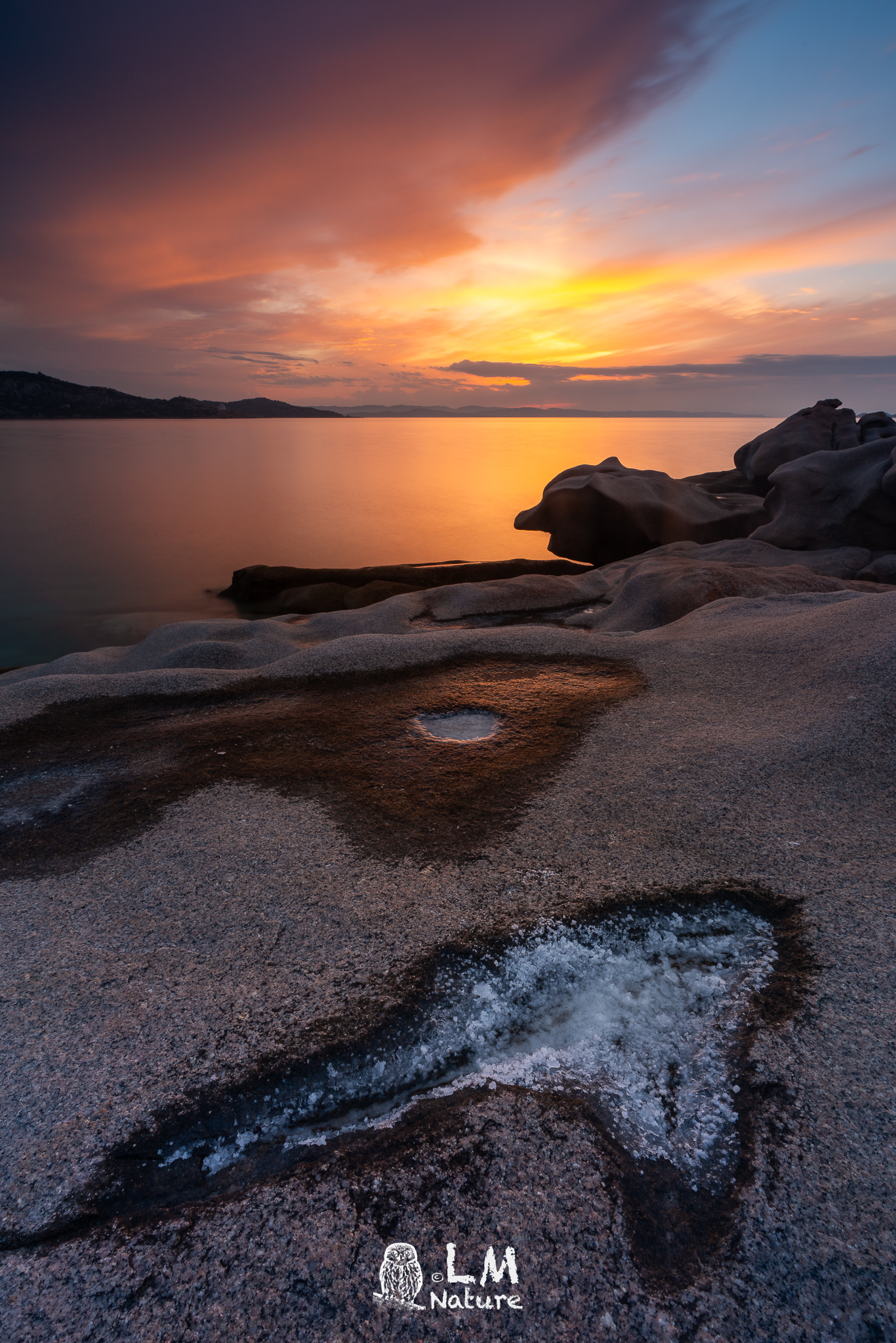 Sunset at Punta Tegge
