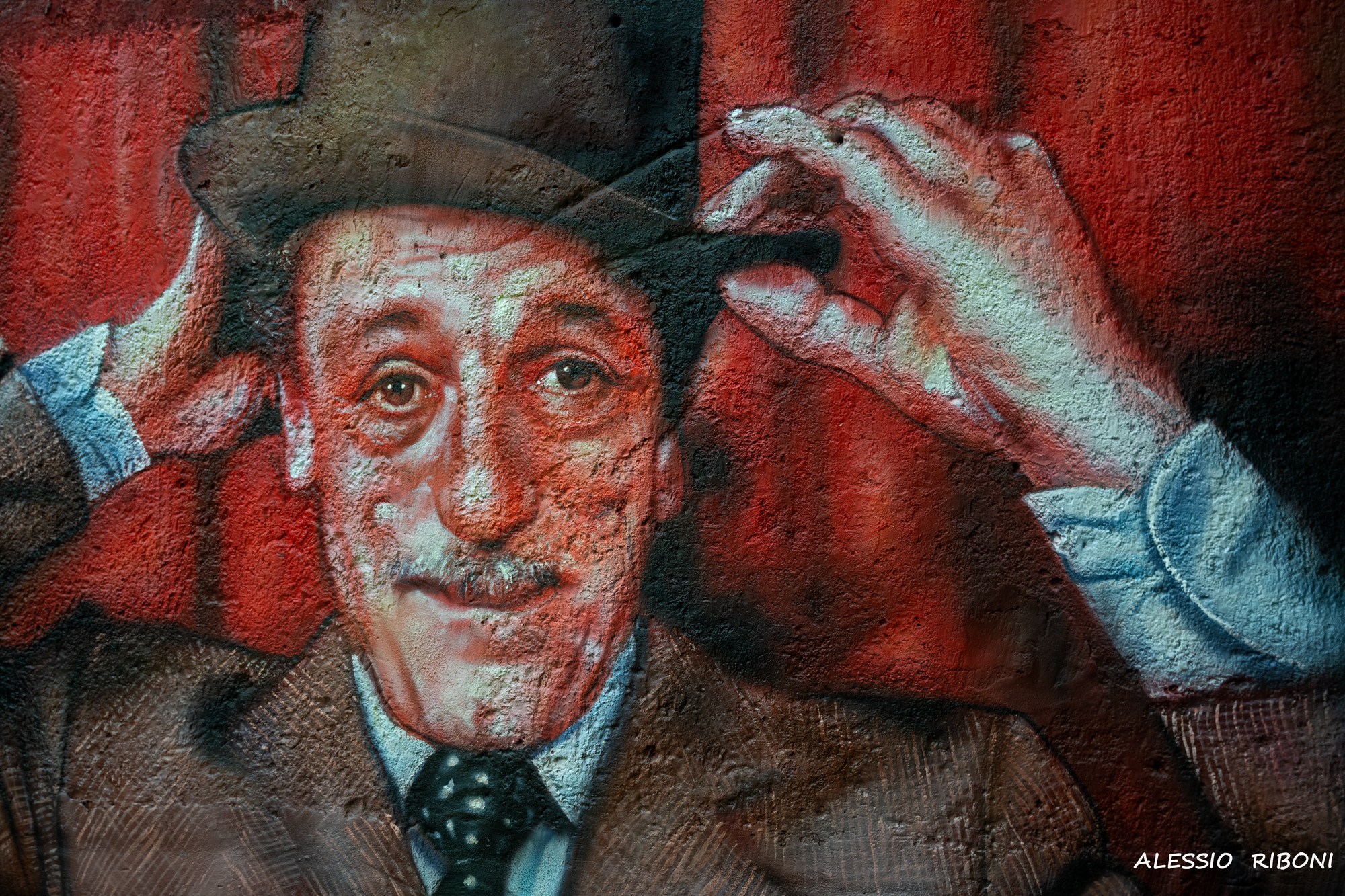 Napoli murales di Eduardo