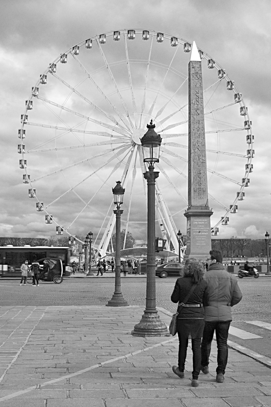 Parigi, Place de la Concorde: La Ruota