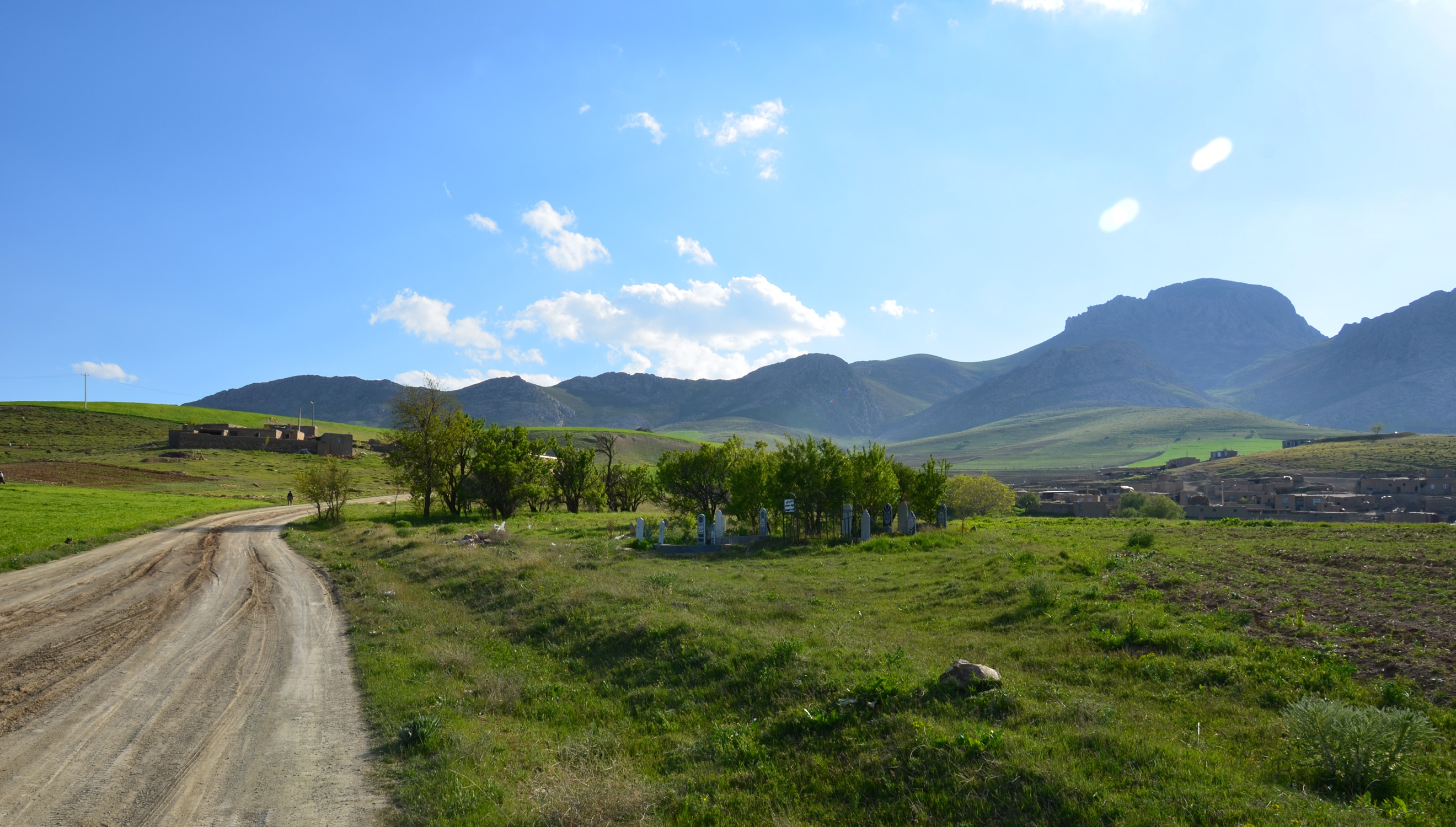 Traghe una montagna nel Kurdistan