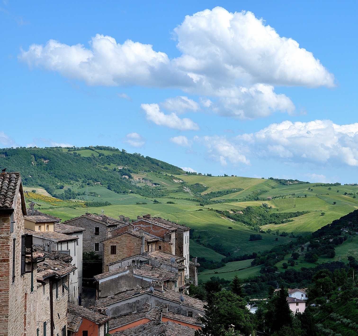 Veduta da Serra san Quirico