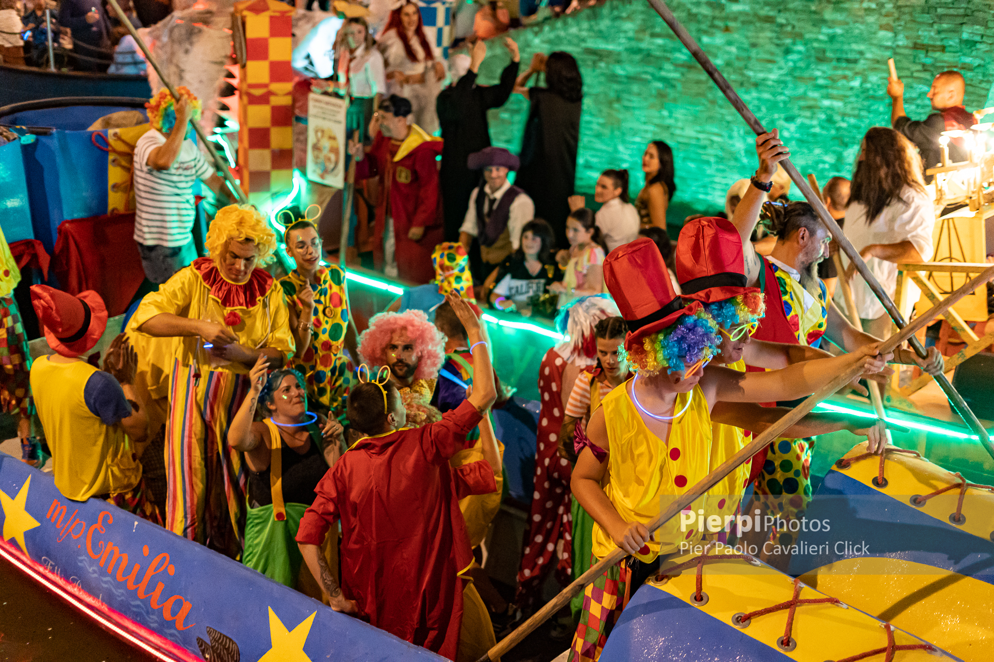 comacchio carnevale notturno