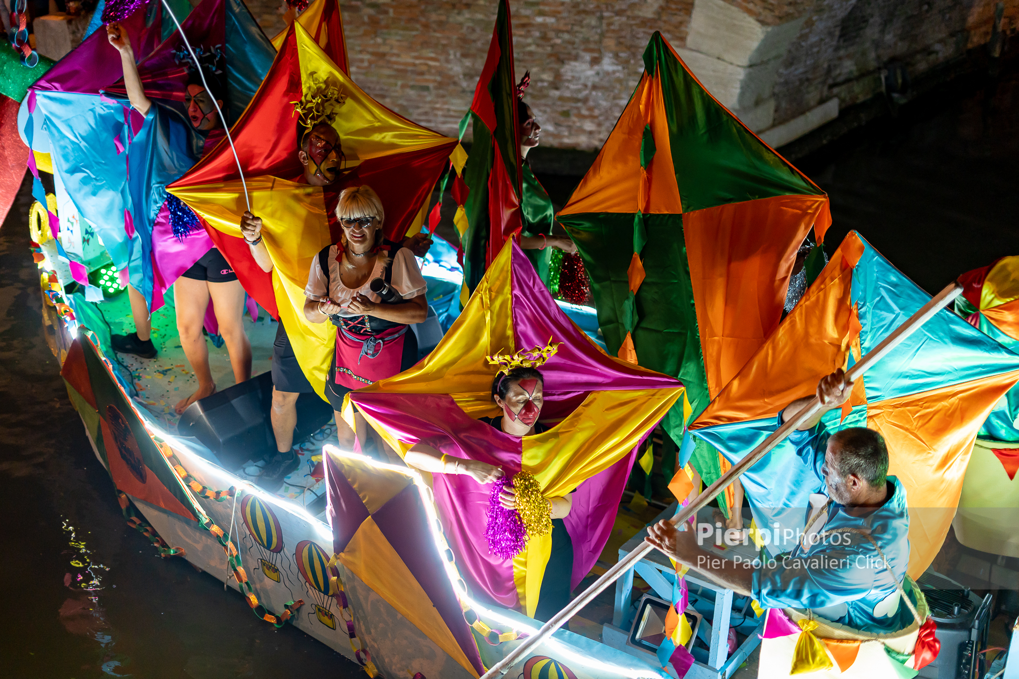 comacchio carnevale notturno