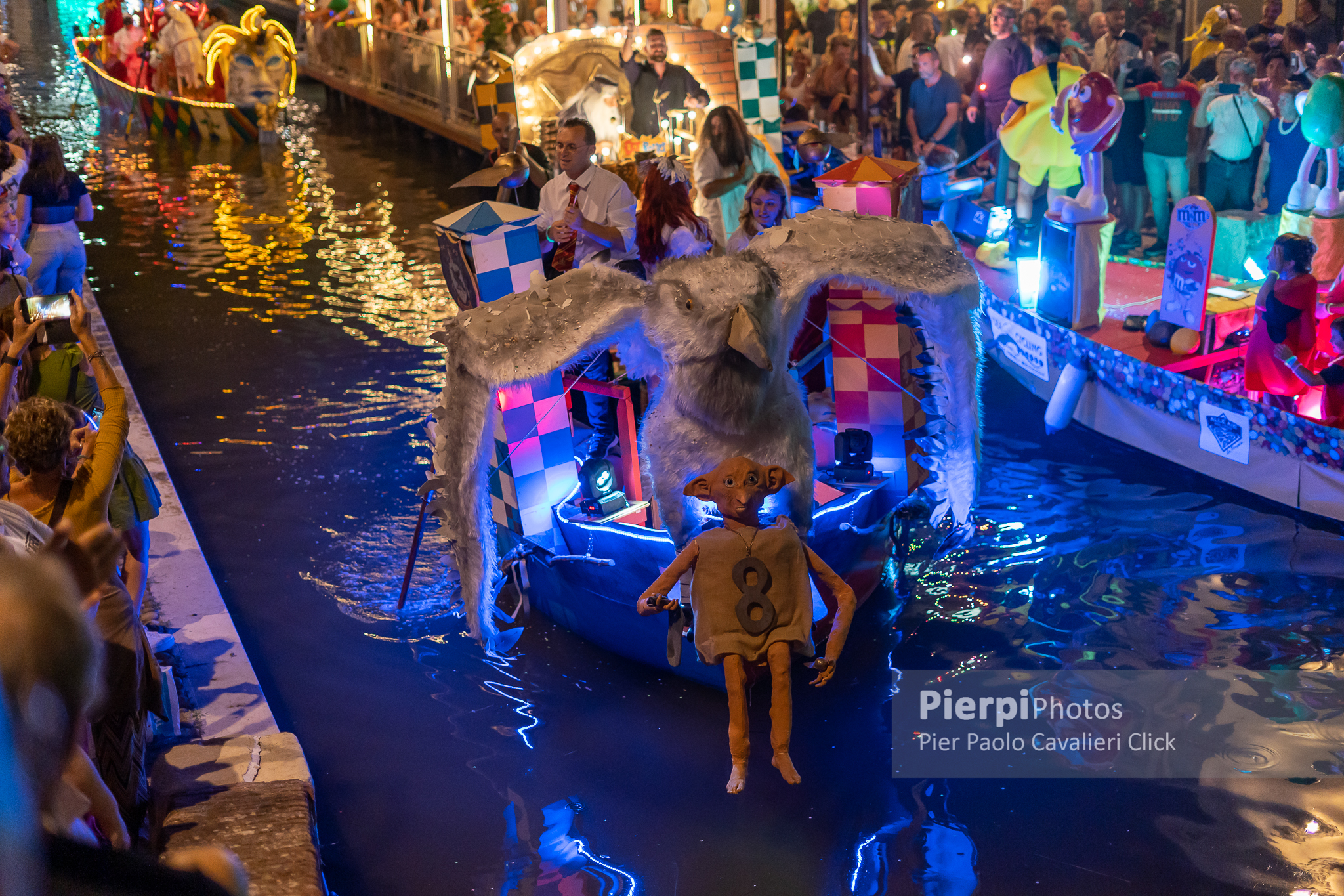 comacchio carnevale notturno