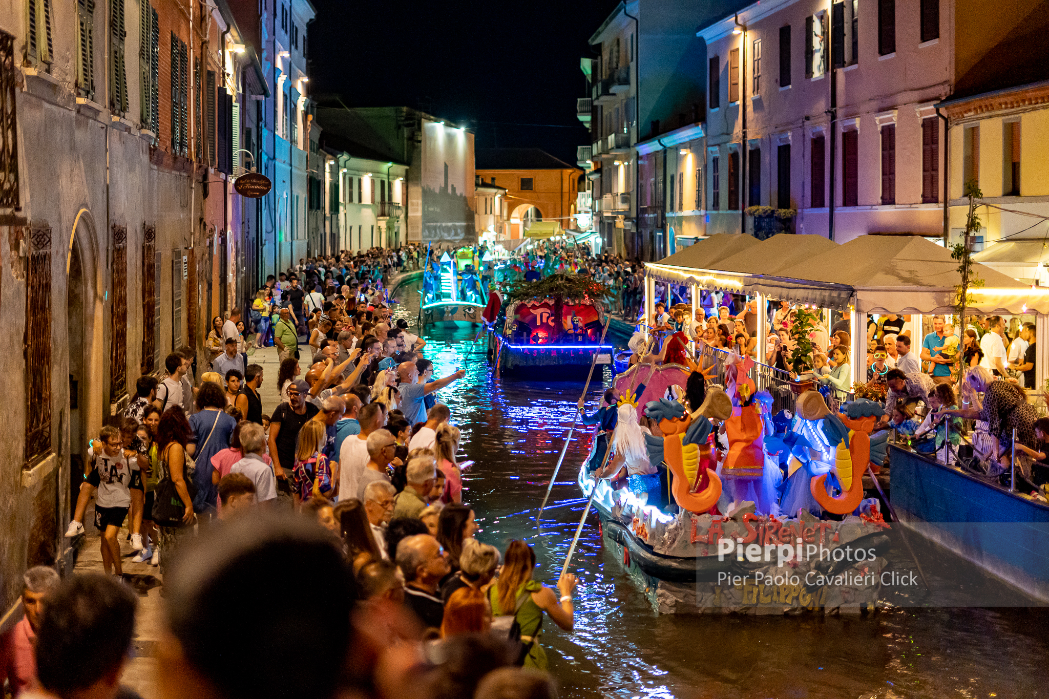 comacchio carnevale notturno