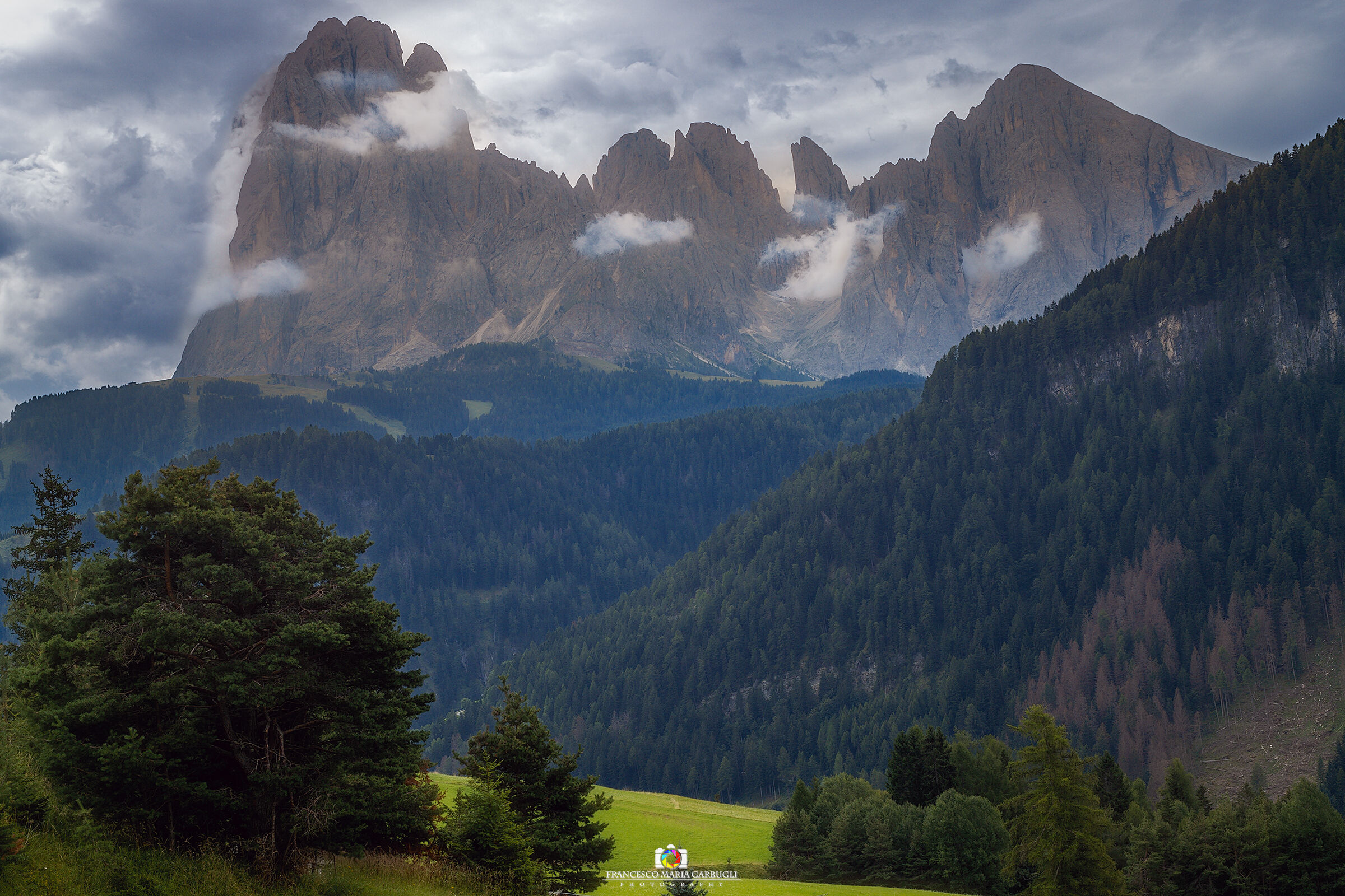 You discover the Sassolungo.....