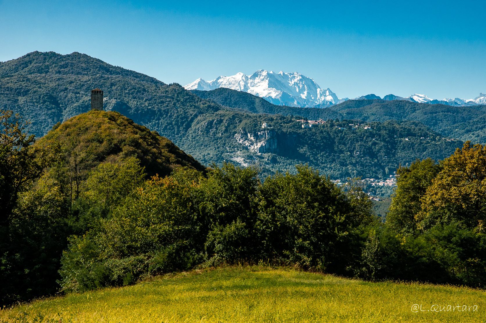 Torre Buccione, Monte Rosa e Madonna del sasso
