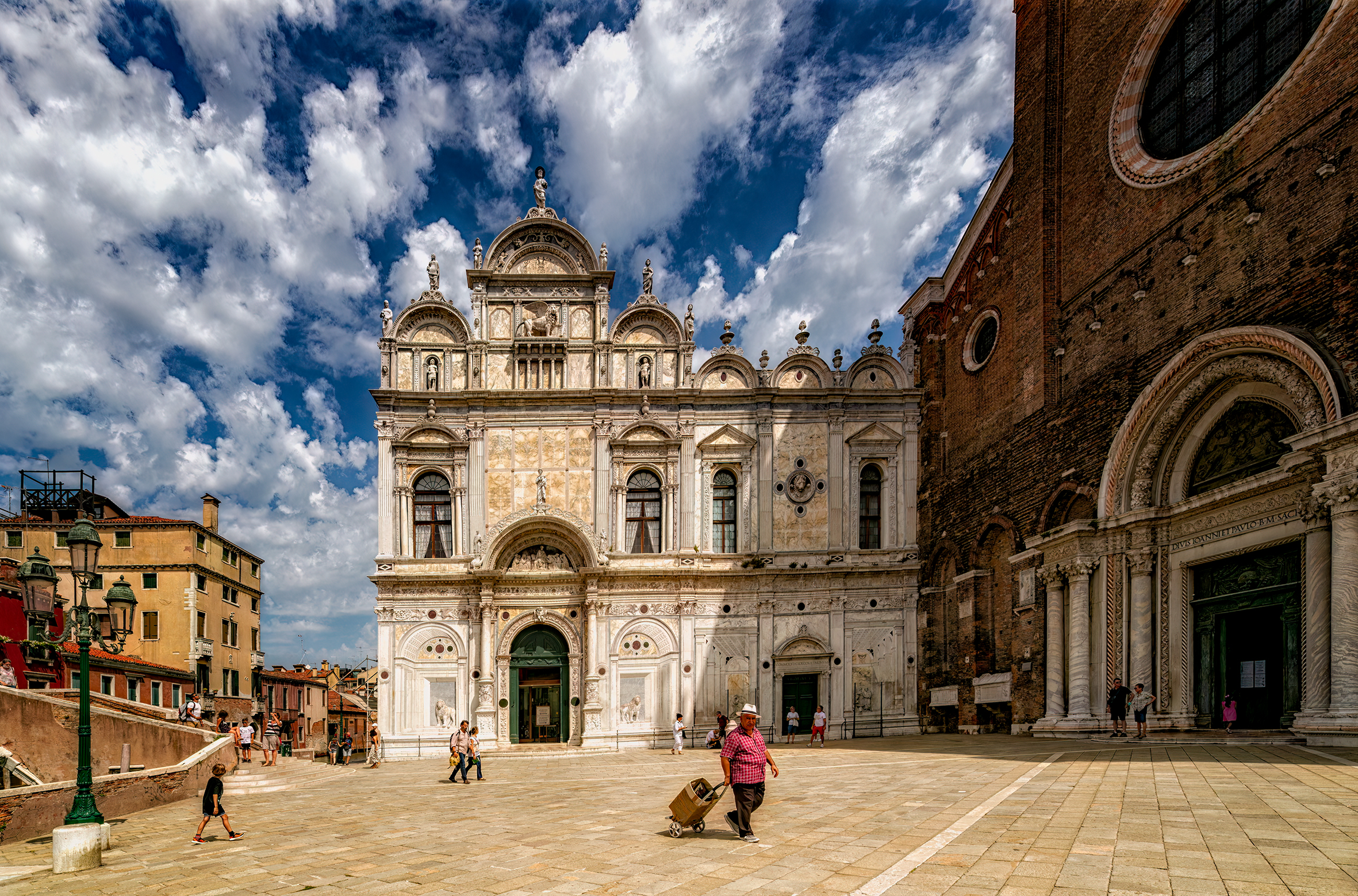 Sky sheep in Venice