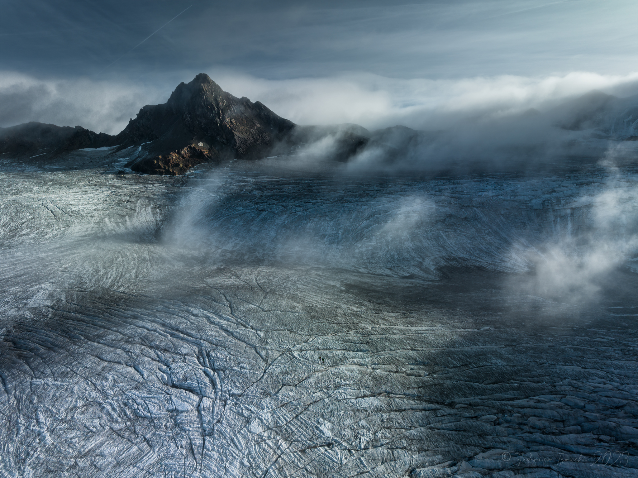 Due passi sul ghiacciaio